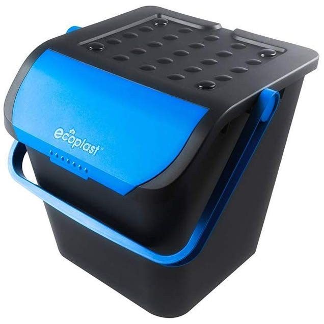 Ecoplast Poker Set Contenitori Raccolta Differenziata da 35 Lt + 15 Sacchetti 70 x 75 cm