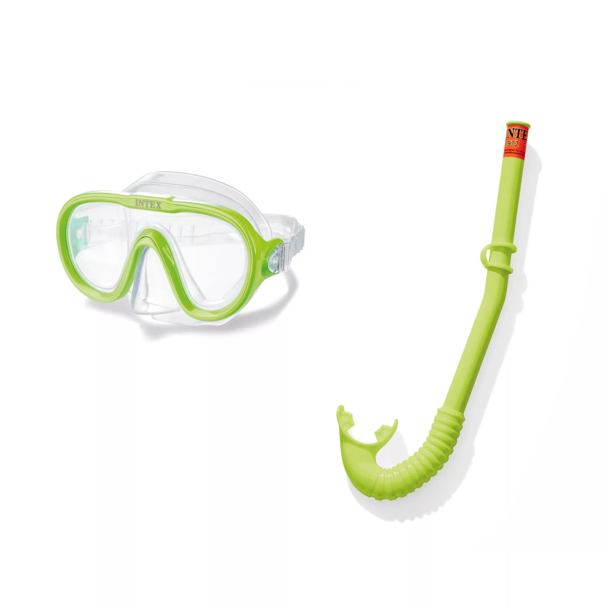 Intex Set Maschera e Boccaglio Adventurer 55642 – Colori Assortiti 8+