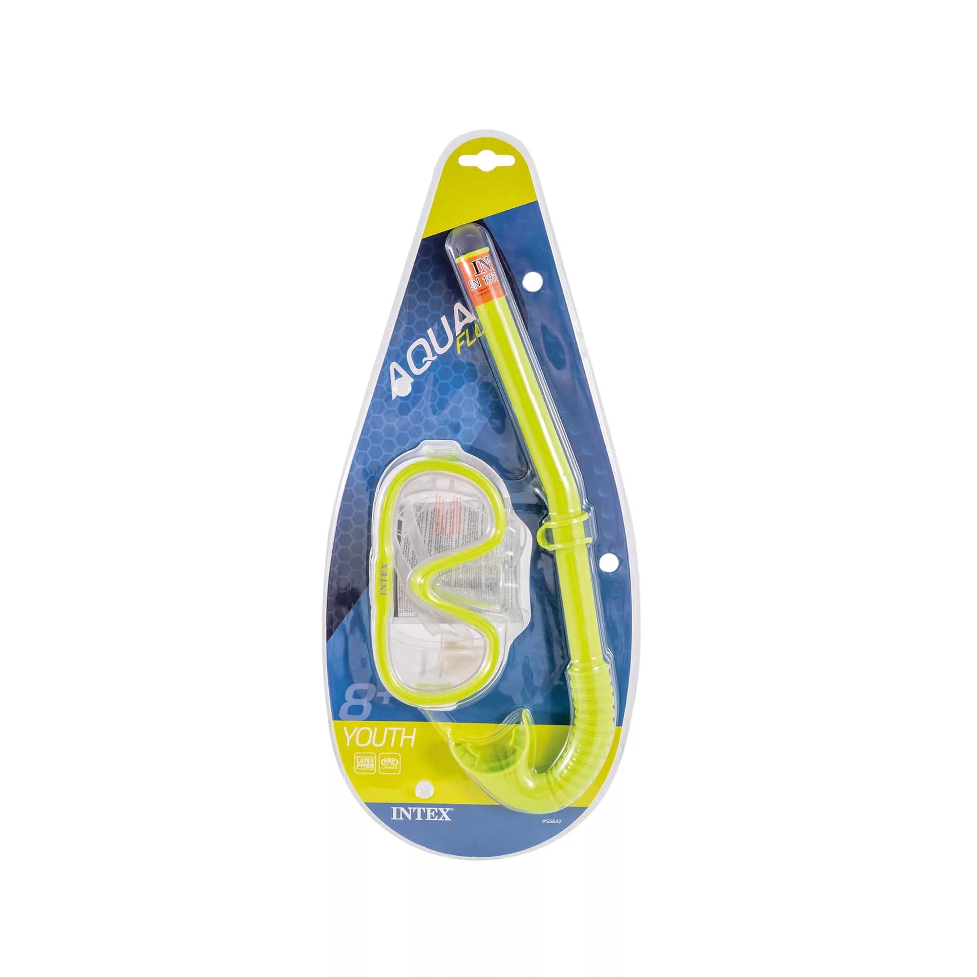 Intex Set Maschera e Boccaglio Adventurer 55642 – Colori Assortiti 8+