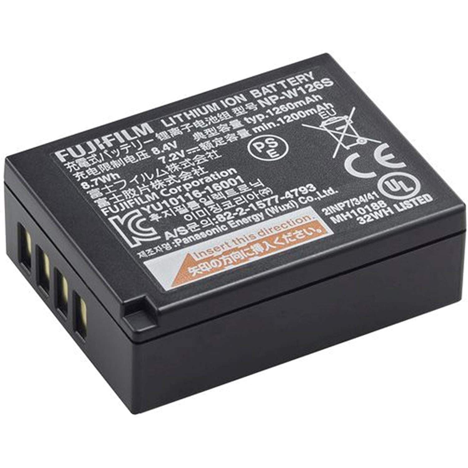 Fujifilm Batteria NP-W126S GARANZIA UFFICIALE ITALIA 2 ANNI