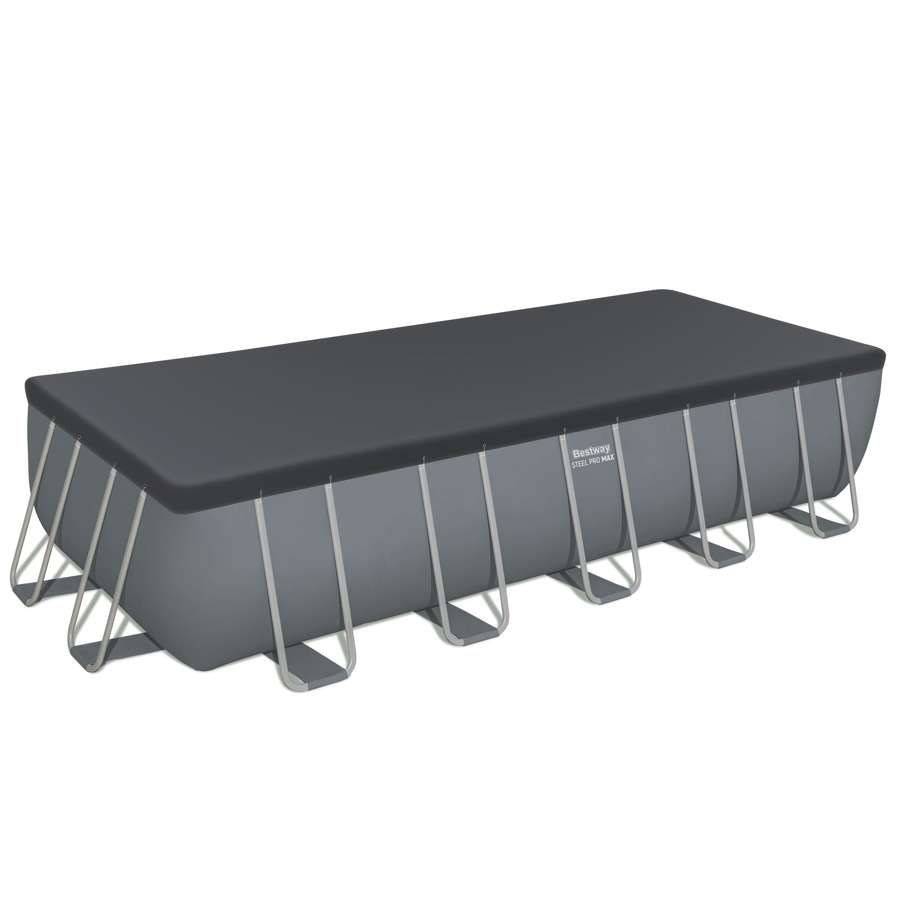 Bestway 5612B Piscina Fuori Terra Power Steel DIM. 640 X 274 X 132 Cm