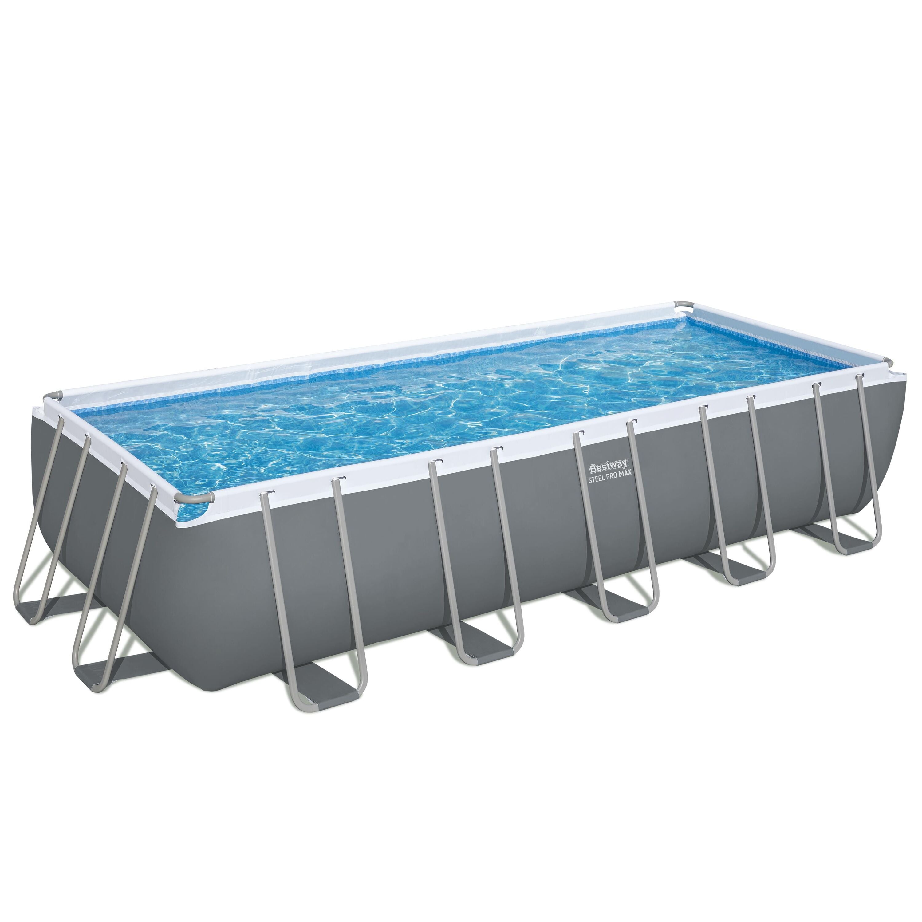 Bestway 5612B Piscina Fuori Terra Power Steel DIM. 640 X 274 X 132 Cm
