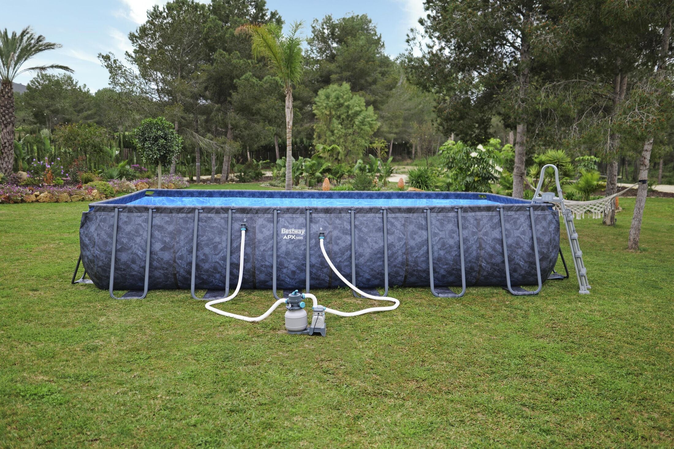 Bestway 561KG Set piscina fuori terra APX 365 da 732x366x132 cm