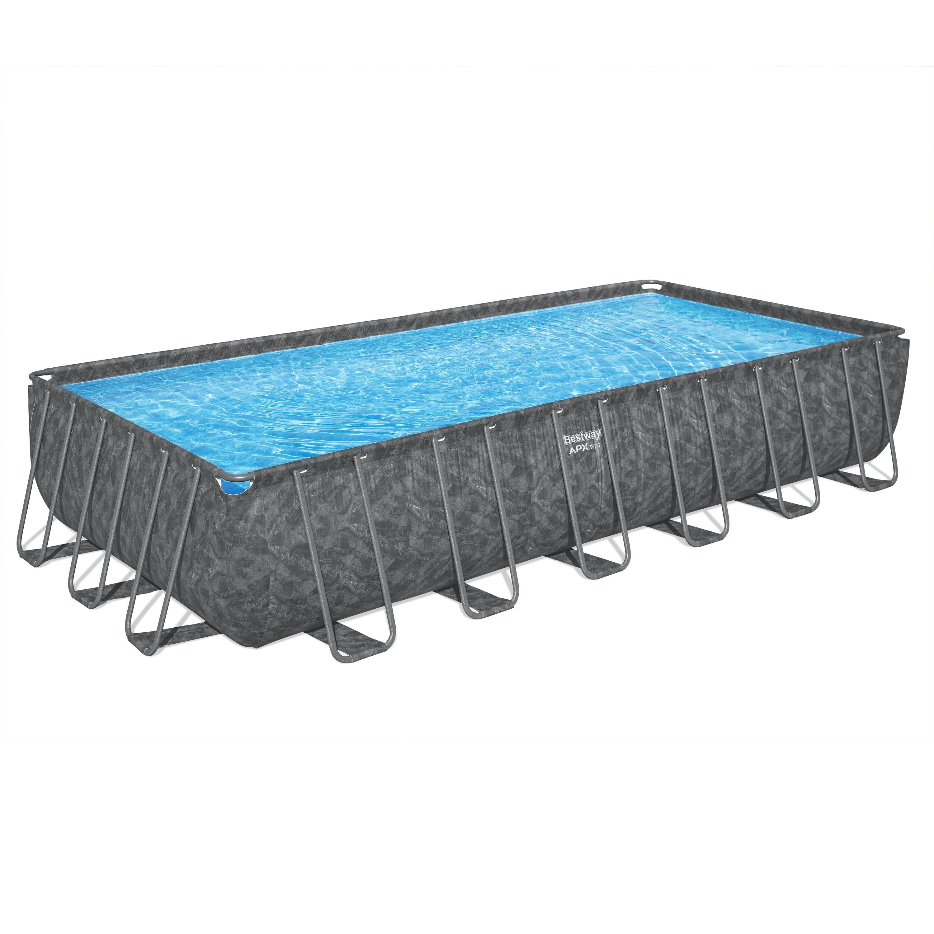 Bestway 561KG Set piscina fuori terra APX 365 da 732x366x132 cm