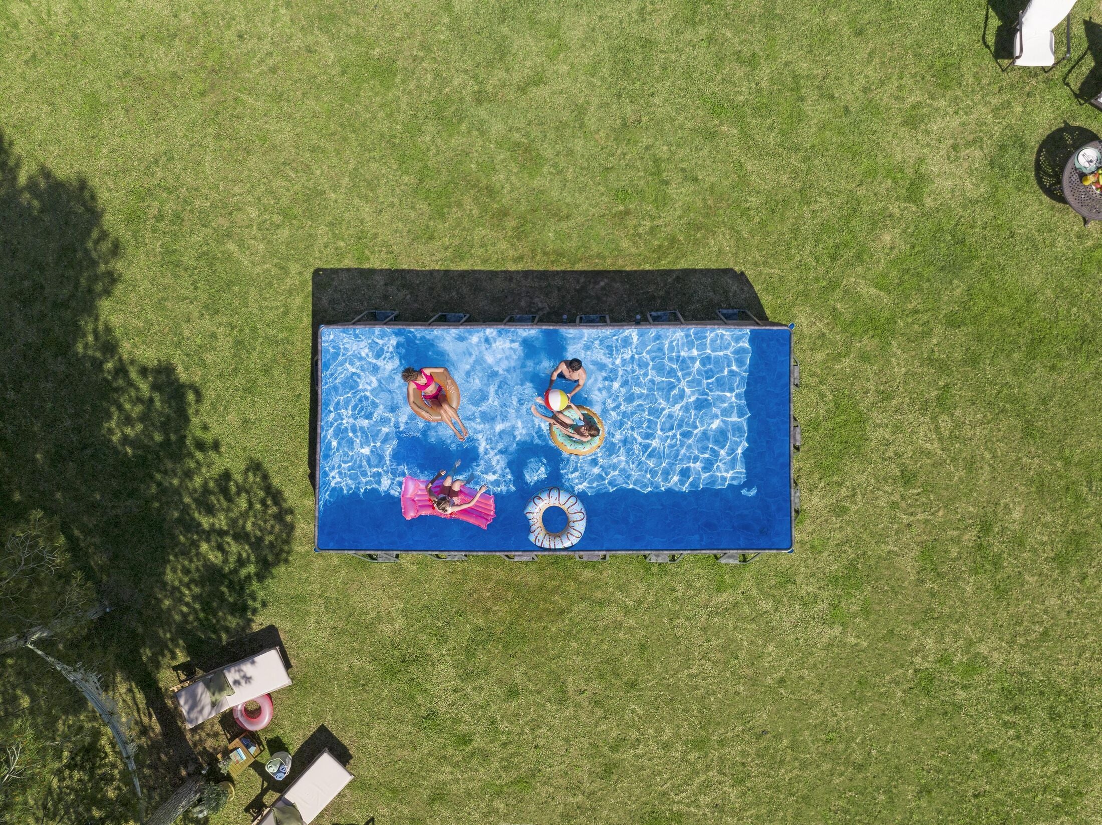 Bestway 561KG Set piscina fuori terra APX 365 da 732x366x132 cm