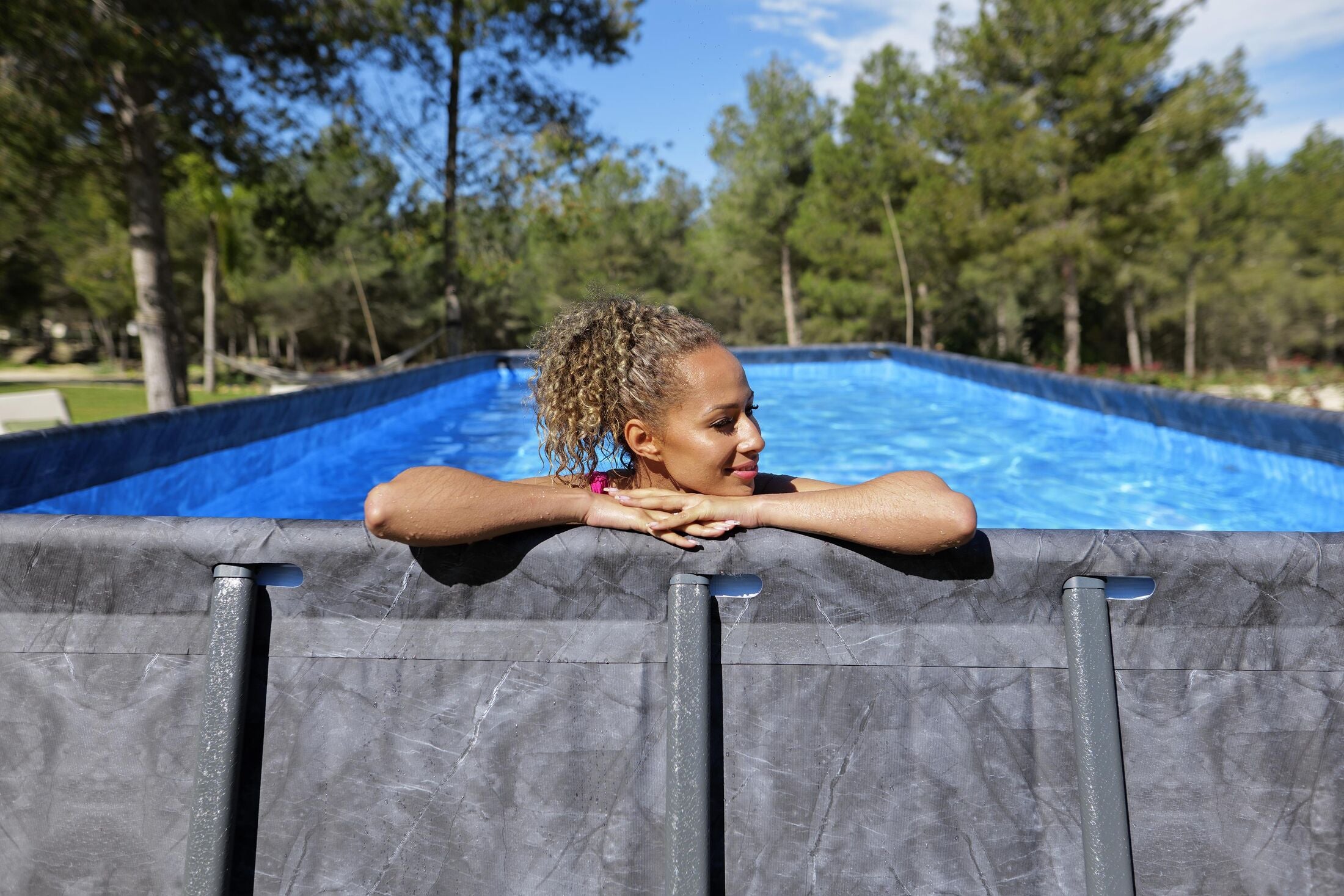 Bestway 561KG Set piscina fuori terra APX 365 da 732x366x132 cm