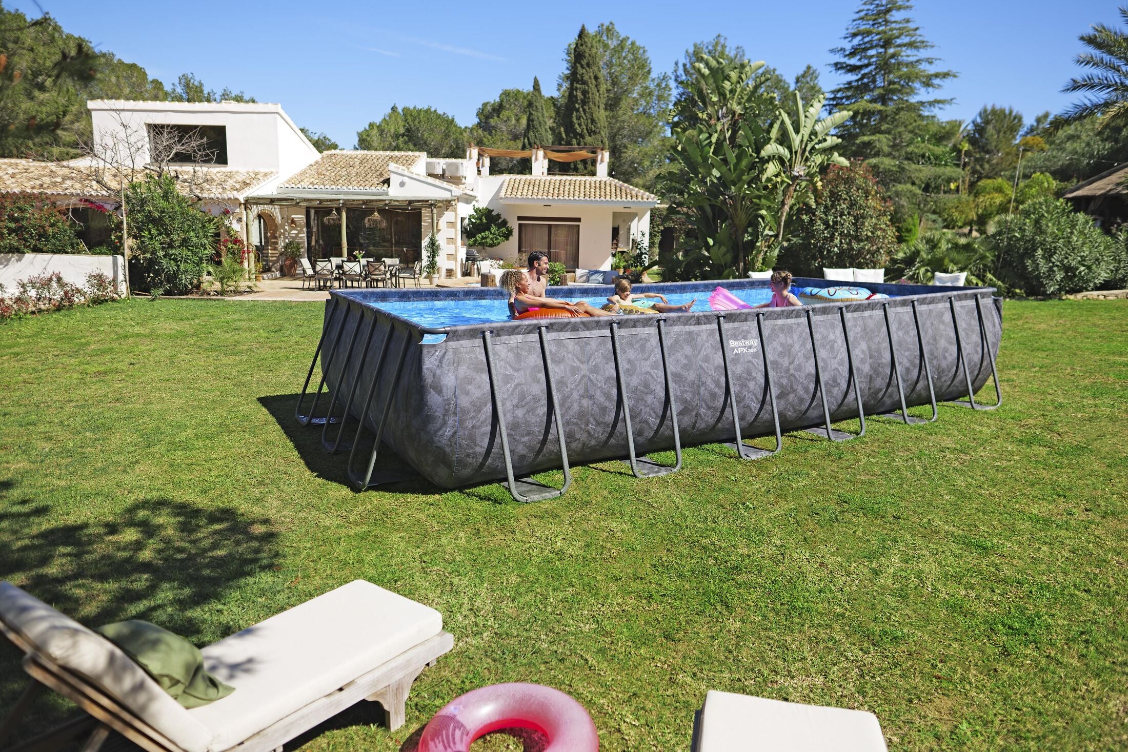 Bestway 561KG Set piscina fuori terra APX 365 da 732x366x132 cm