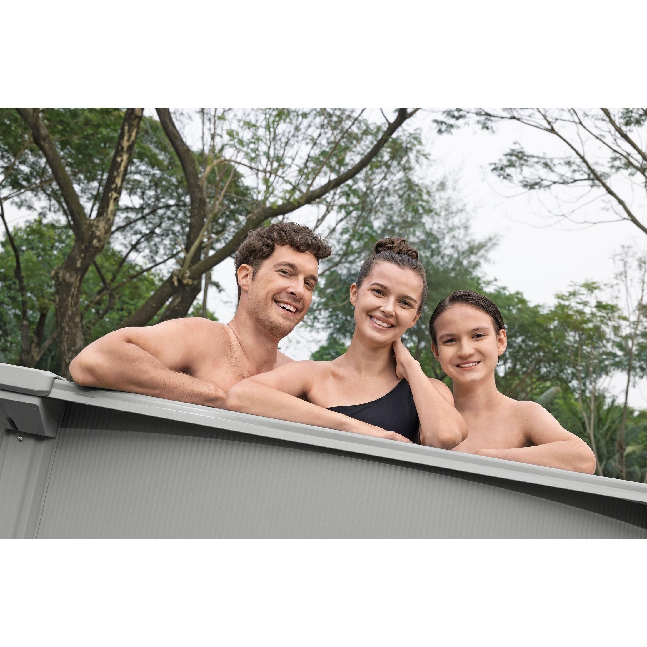 Bestway Hydrium 610x366x122 cm – Piscina fuori terra ovale in acciaio