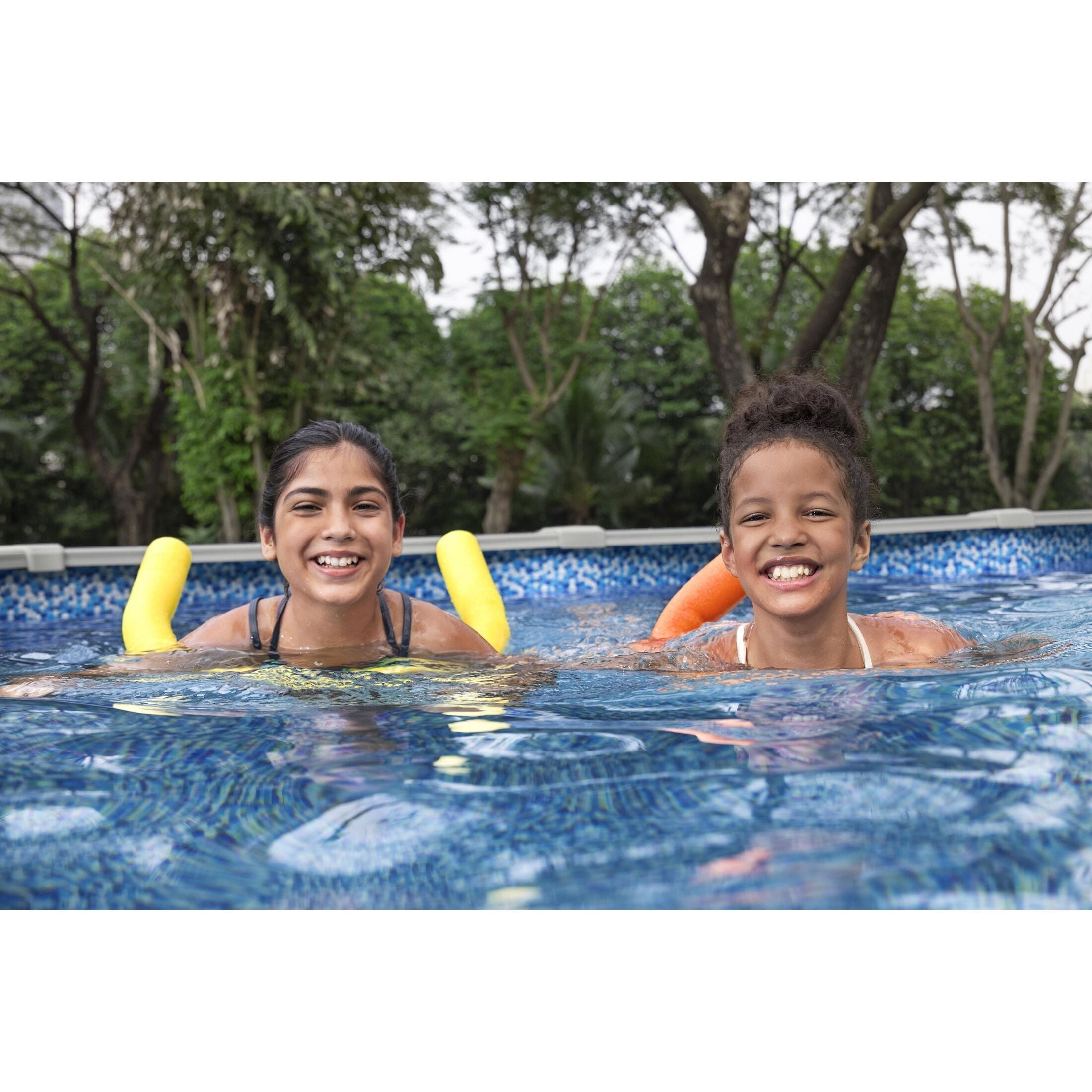 Bestway Hydrium 610x366x122 cm – Piscina fuori terra ovale in acciaio