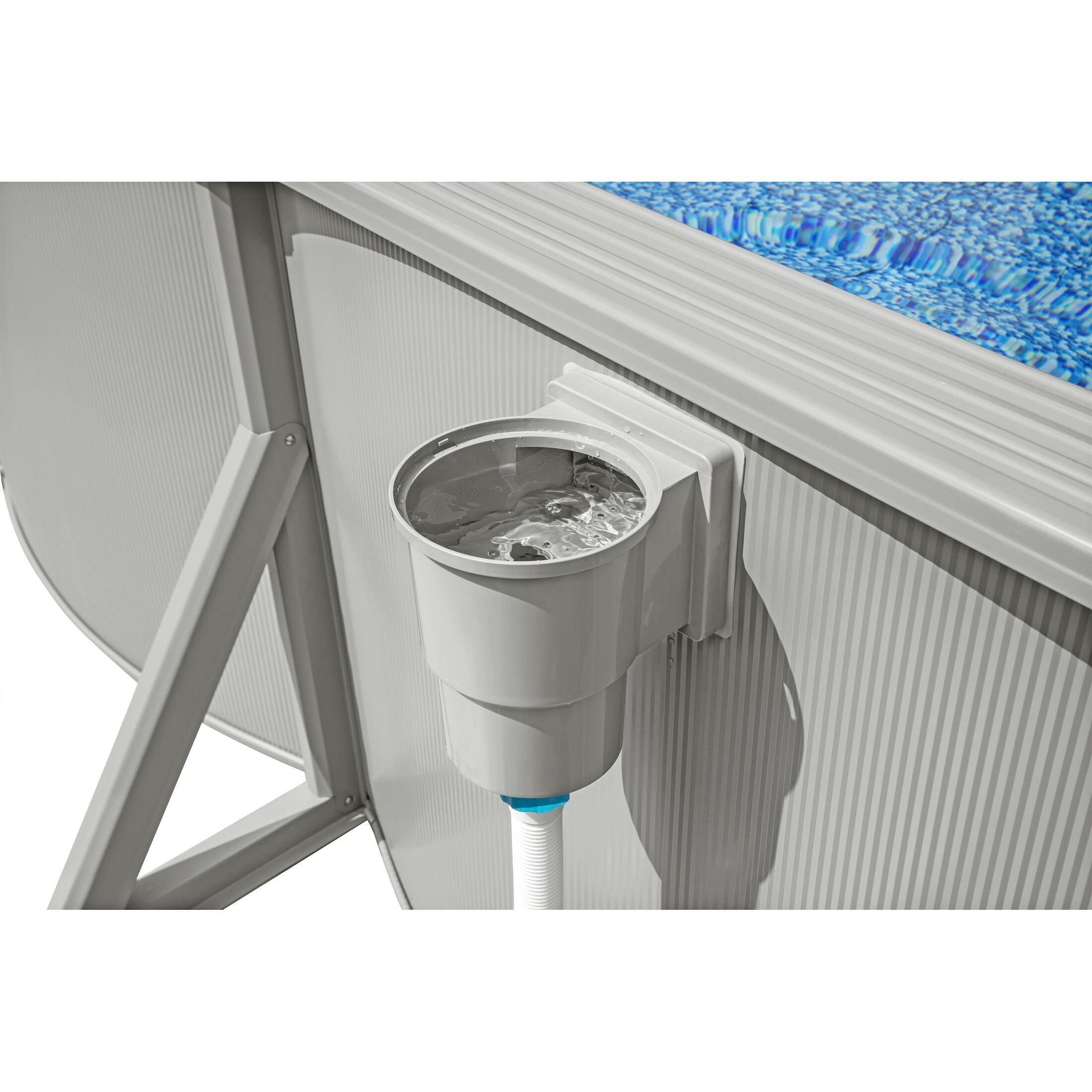 Bestway Hydrium 610x366x122 cm – Piscina fuori terra ovale in acciaio