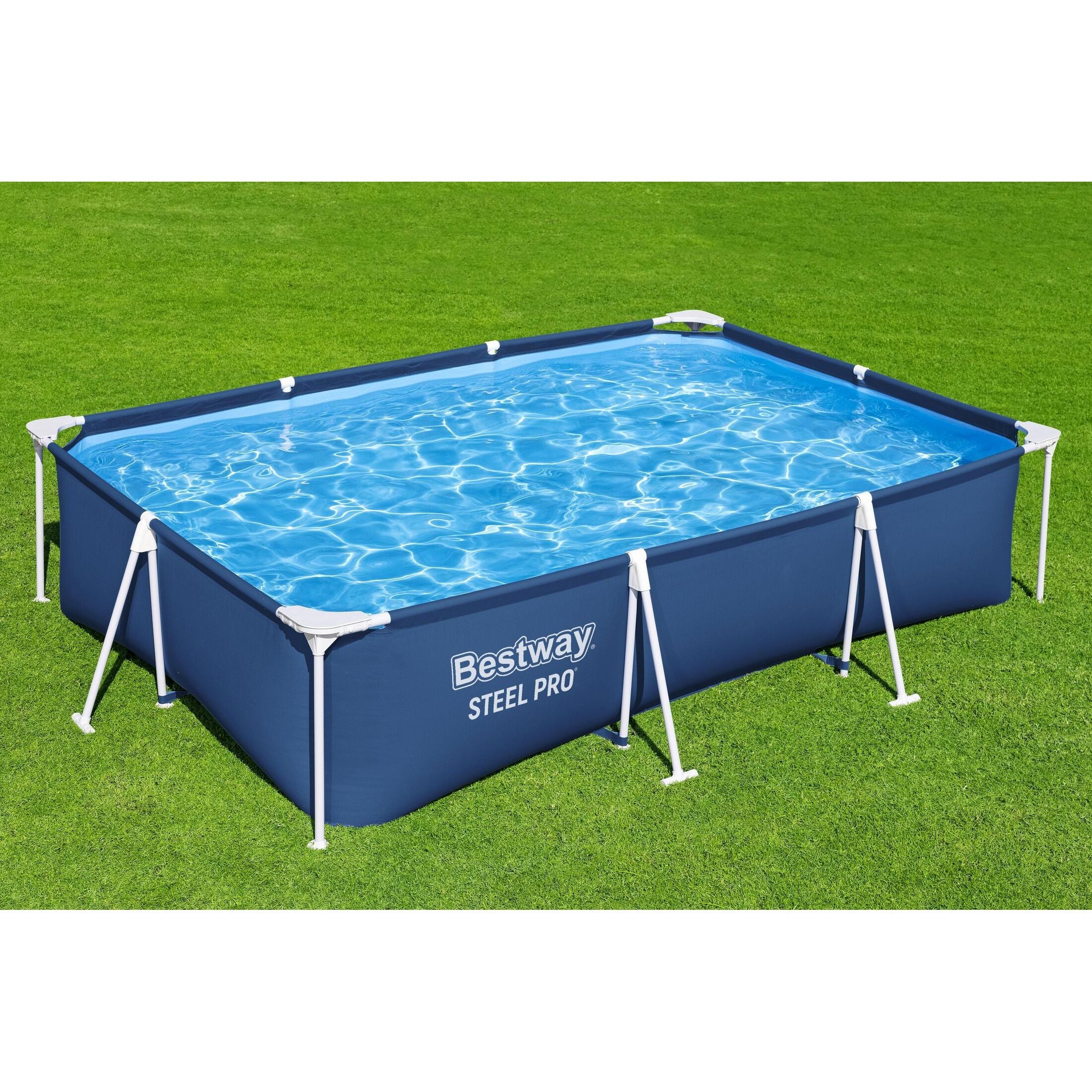 Bestway 56404 Piscina Steel Pro Rettangolare 300 x 201 x 66 cm