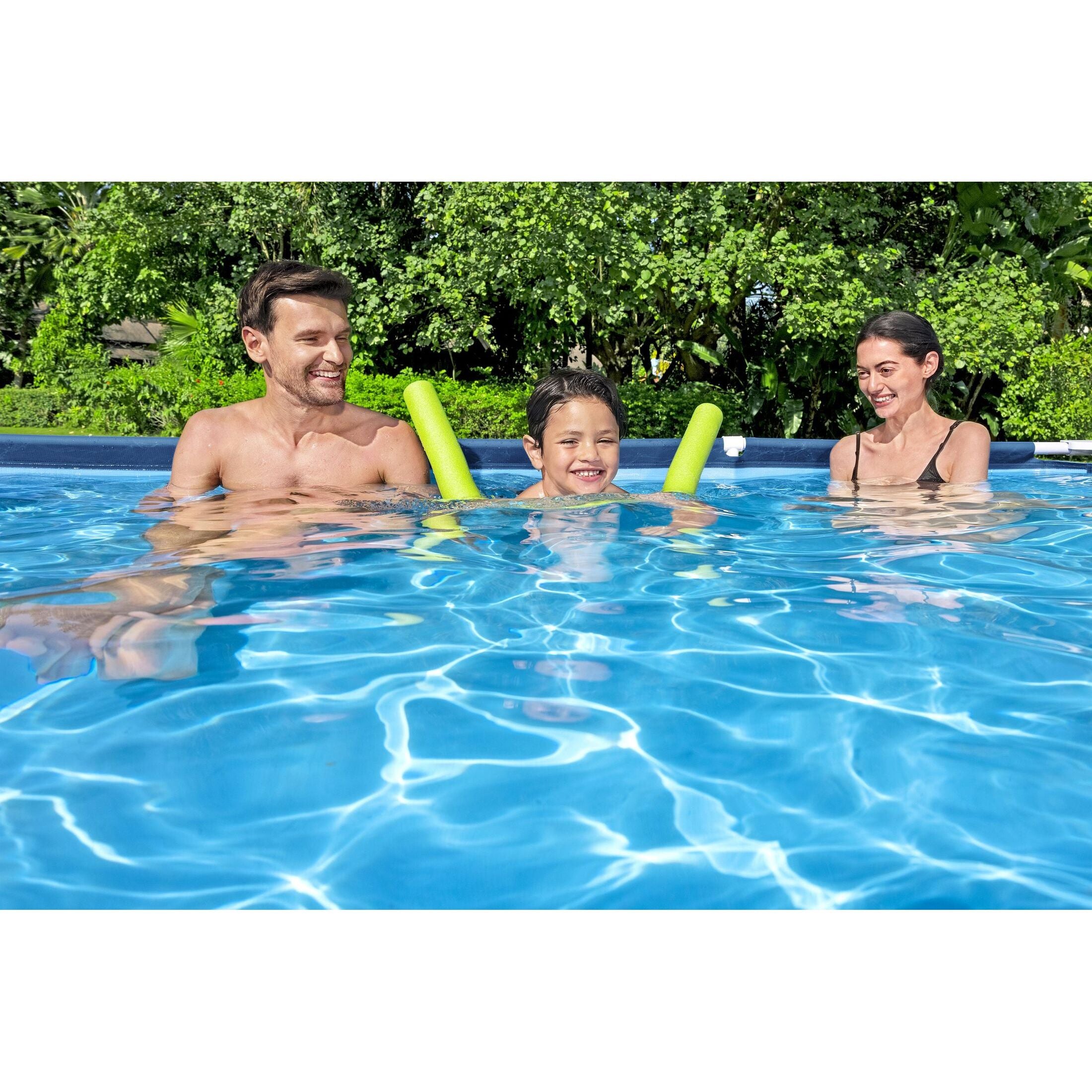 Bestway 56404 Piscina Steel Pro Rettangolare 300 x 201 x 66 cm