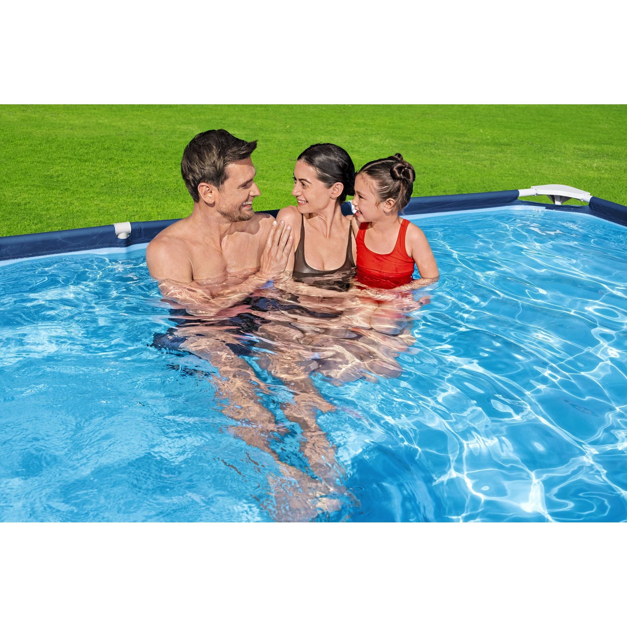 Bestway 56404 Piscina Steel Pro Rettangolare 300 x 201 x 66 cm