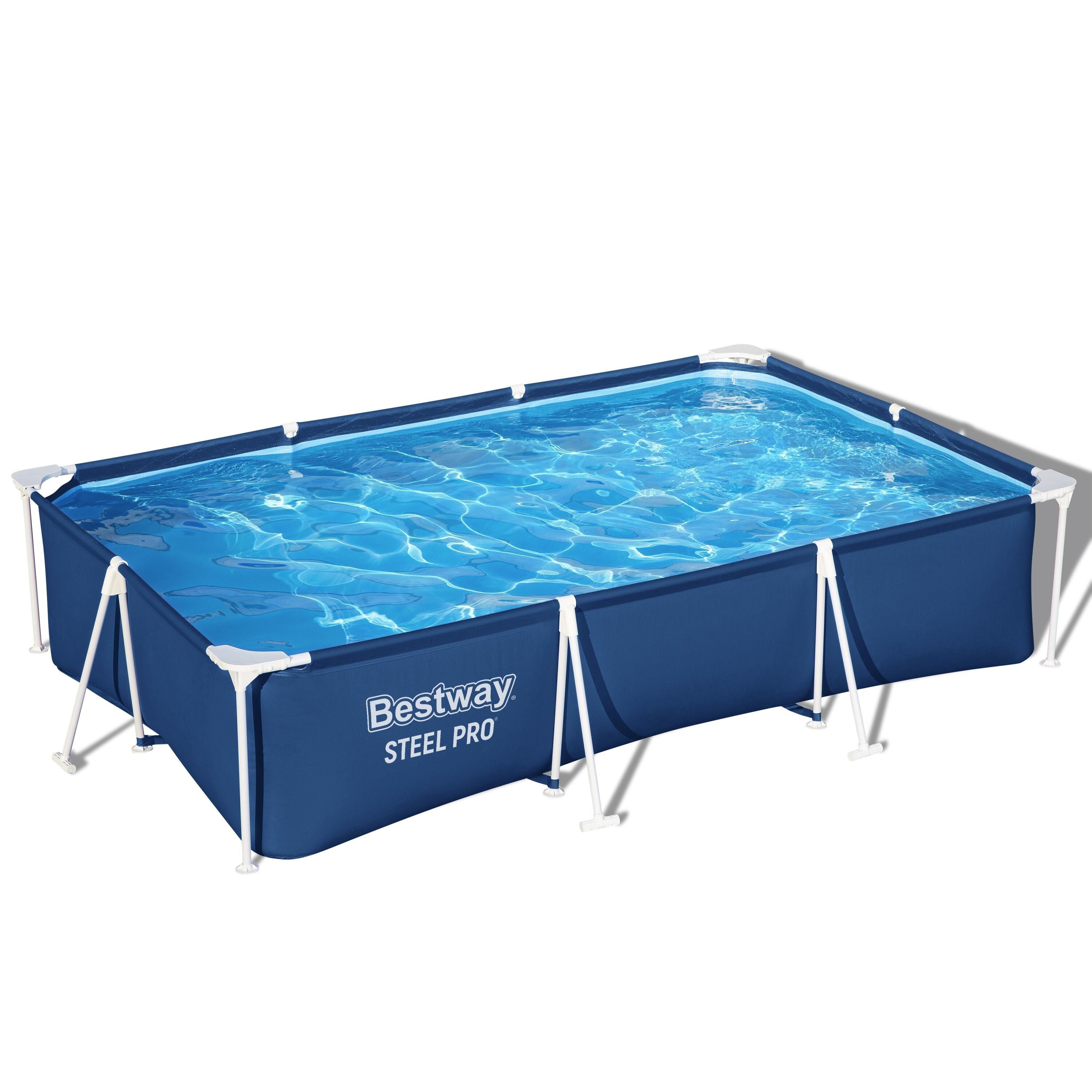 Bestway 56404 Piscina Steel Pro Rettangolare 300 x 201 x 66 cm