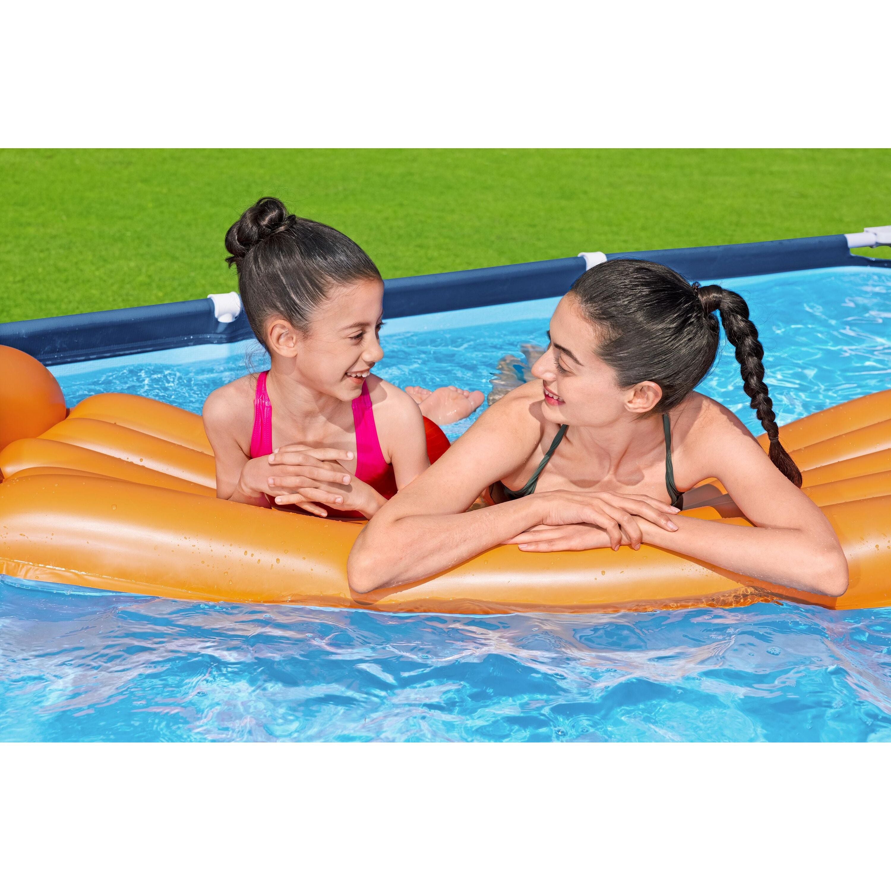 Bestway 56424 Piscina Fuori Terra Steel Pro Rettangolare 400x211x81 Cm