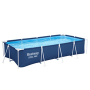 Bestway 56424 Piscina Fuori Terra Steel Pro Rettangolare 400x211x81 Cm
