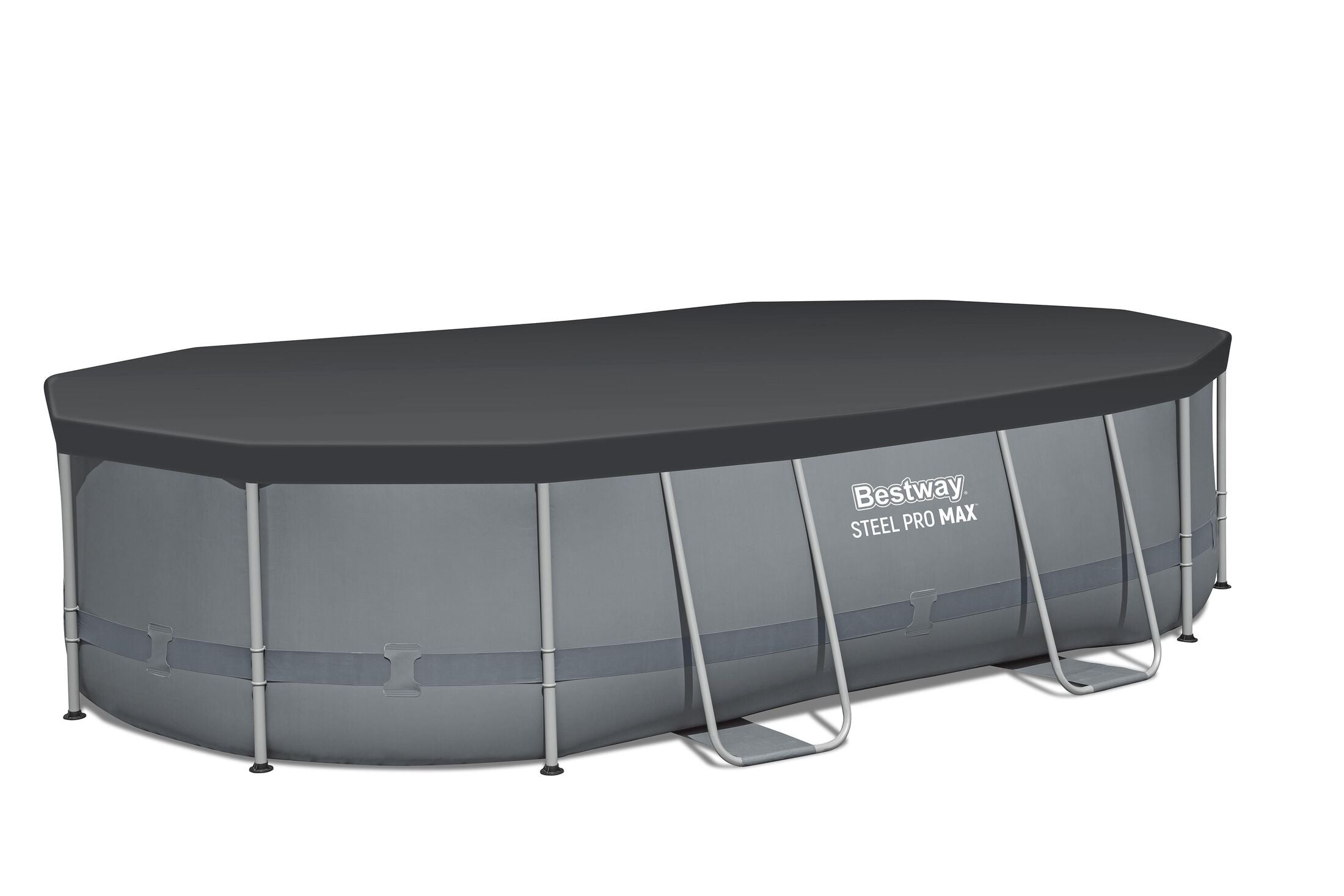 Bestway 56448 Piscina Ovale Power Steel 488x305x107 cm