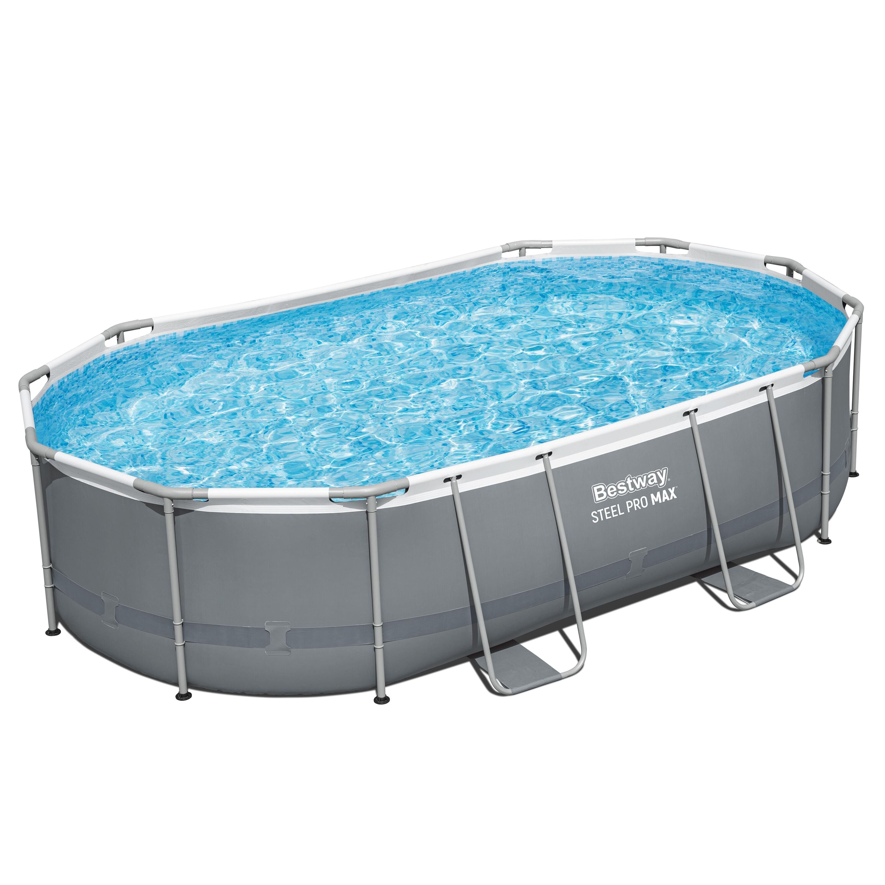 Bestway 56448 Piscina Ovale Power Steel 488x305x107 cm