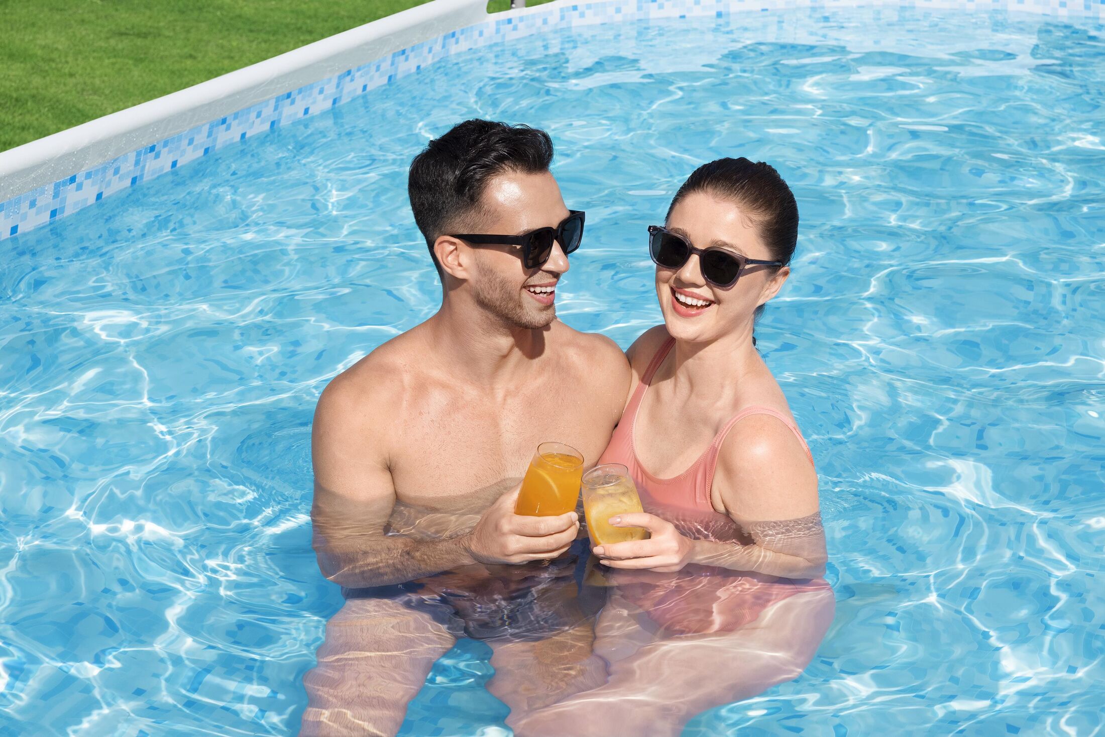 Bestway 56448 Piscina Ovale Power Steel 488x305x107 cm