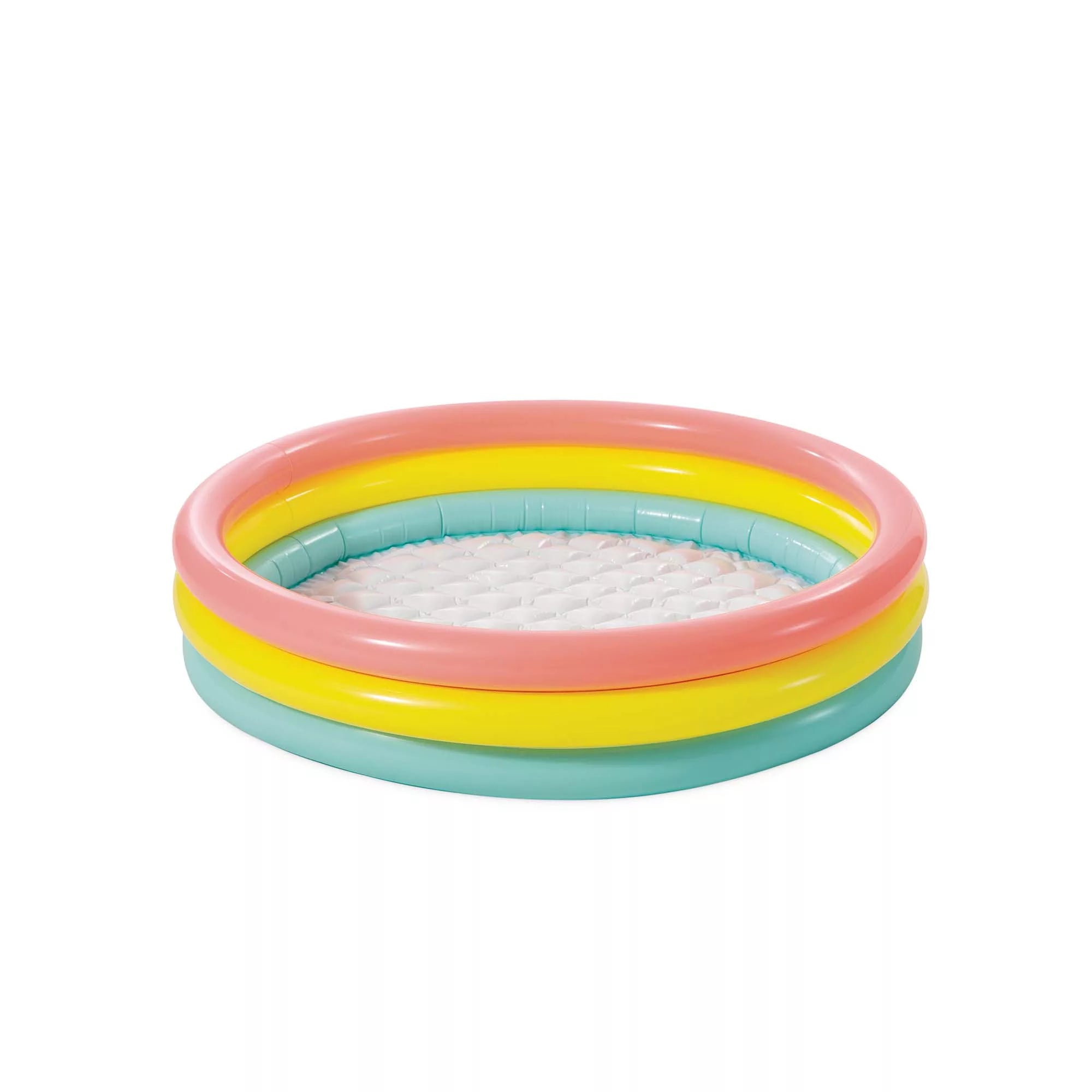 Intex Piscina Sunset Glow 57412NP – Tre Anelli 114×25 cm per Bambini 2+