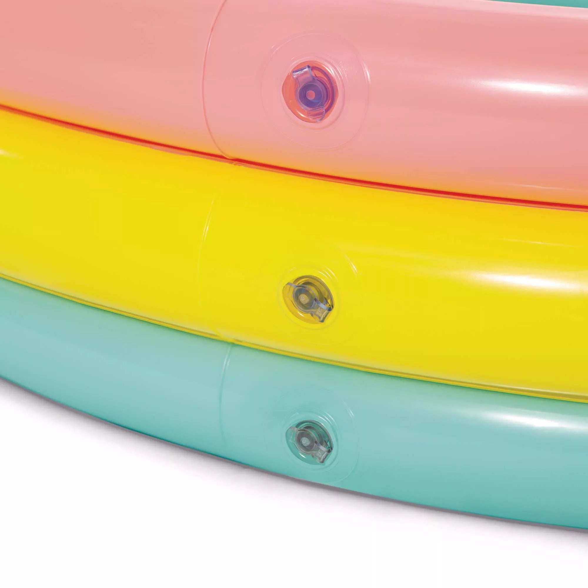 Intex Piscina Sunset Glow 57412NP – Tre Anelli 114×25 cm per Bambini 2+