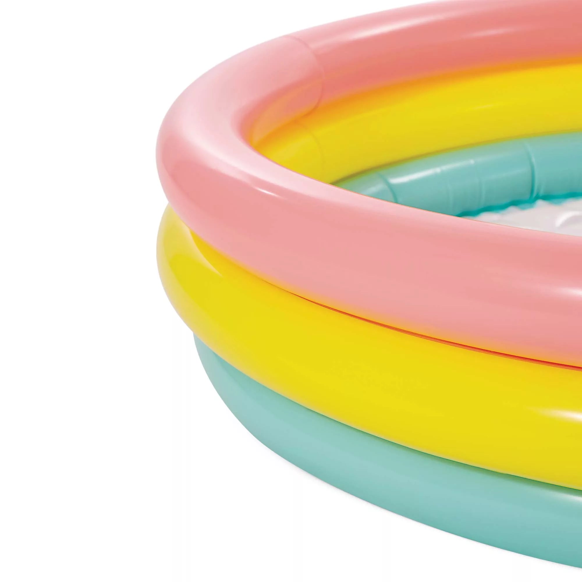 Intex Piscina Sunset Glow 57412NP – Tre Anelli 114×25 cm per Bambini 2+
