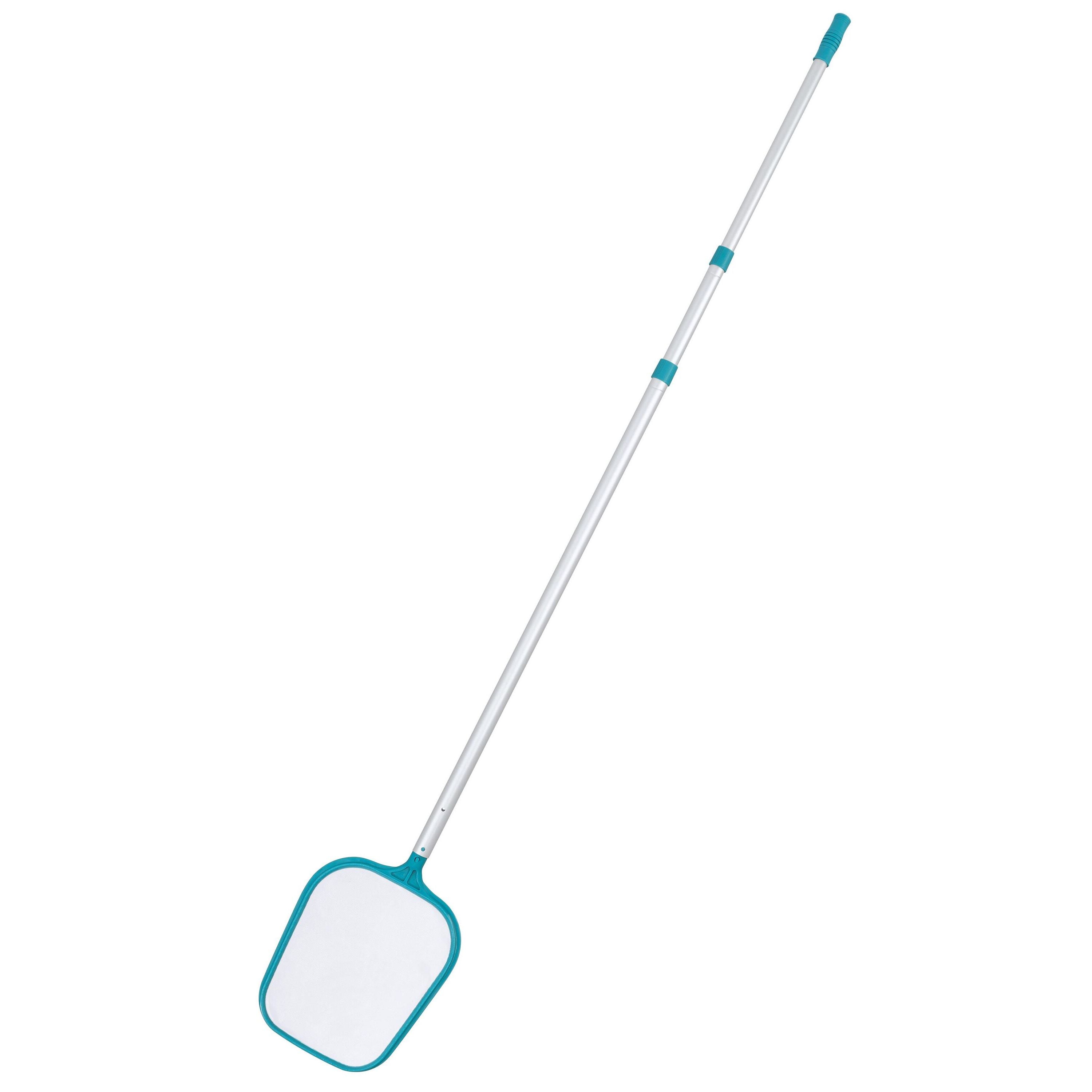 Bestway 58237 Kit Di Pulizia Deluxe Cm. 279. Include: Spazzola, Retino E Skimmer,  Asta In Alluminio Regolabile