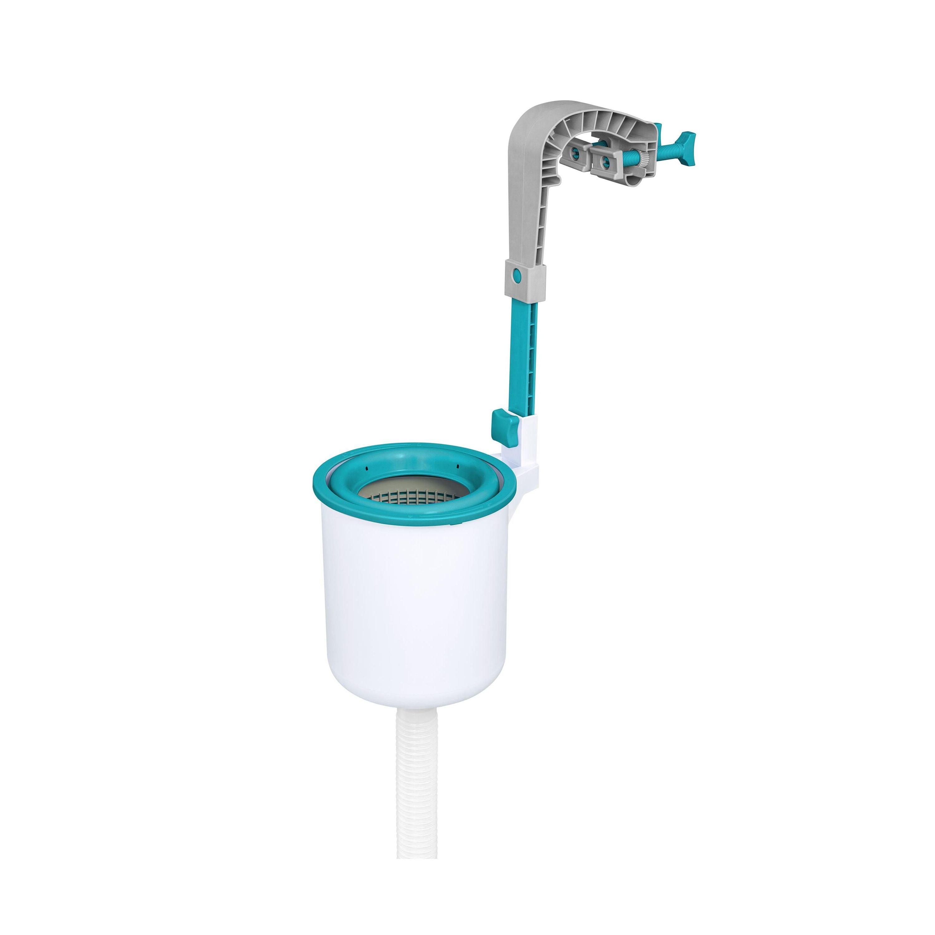 Bestway 58237 Kit Di Pulizia Deluxe Cm. 279. Include: Spazzola, Retino E Skimmer,  Asta In Alluminio Regolabile