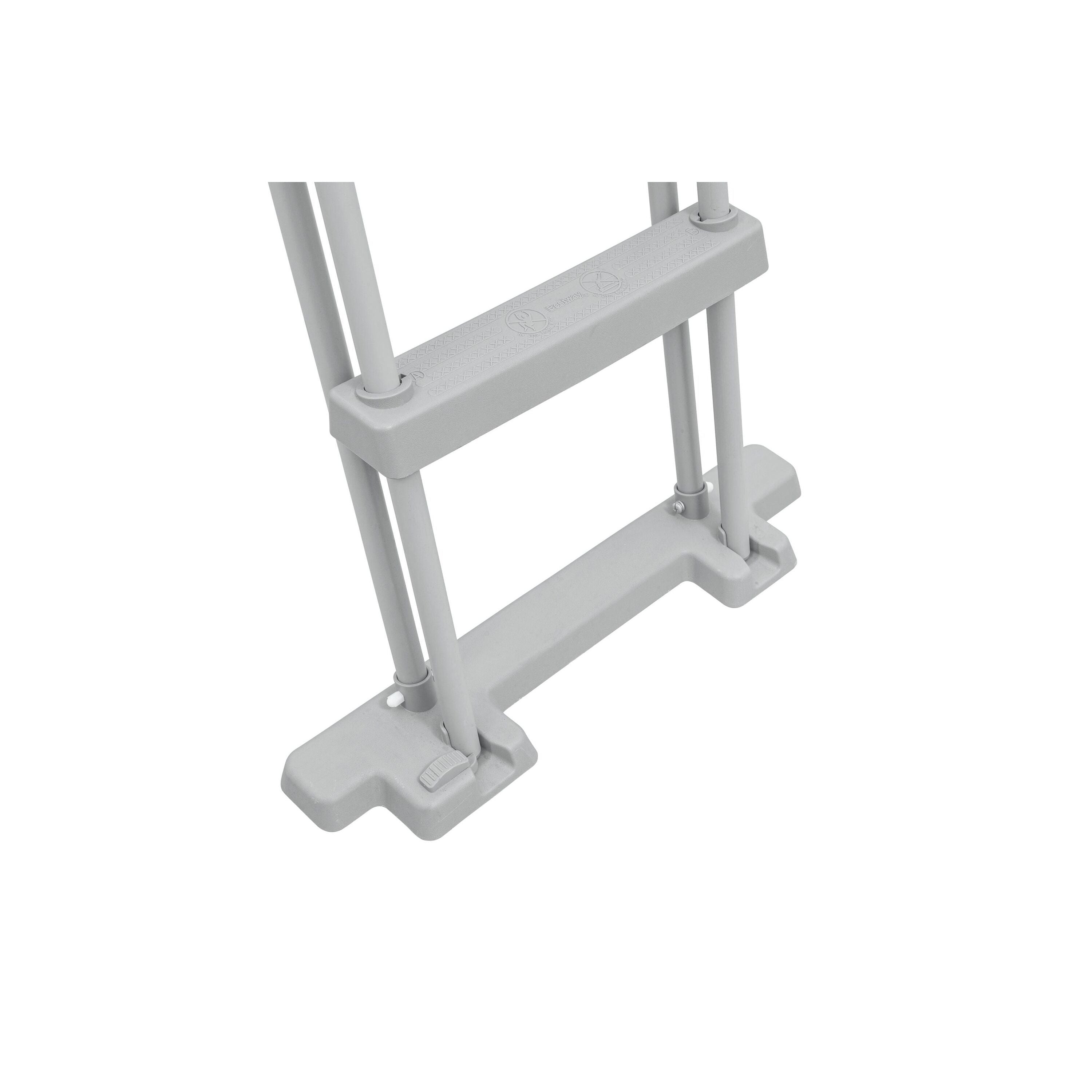 Scaletta di Sicurezza Piscina Bestway – Accesso stabile con gradini antiscivolo (107/122/132 cm)
