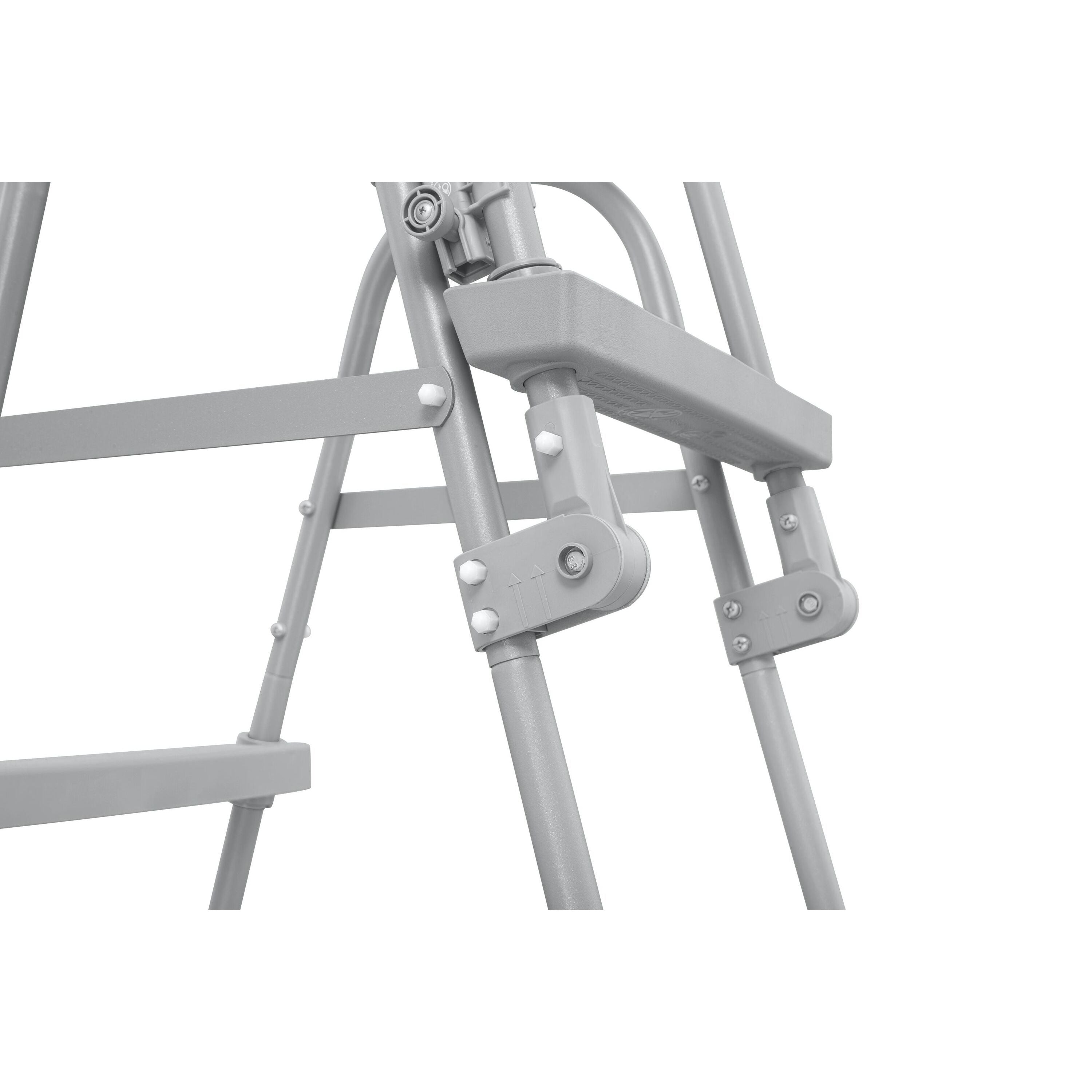 Scaletta di Sicurezza Piscina Bestway – Accesso stabile con gradini antiscivolo (107/122/132 cm)