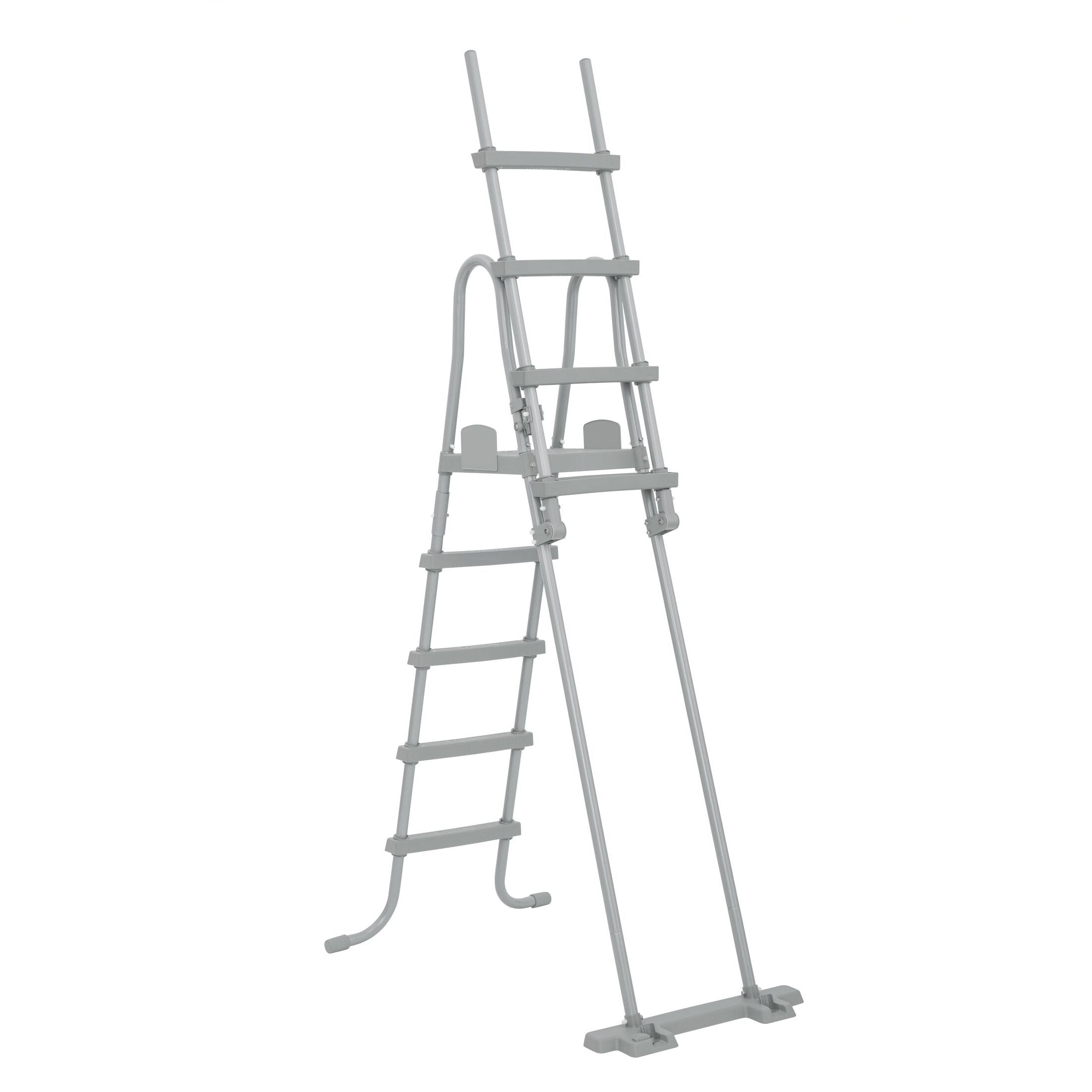Scaletta di Sicurezza Piscina Bestway – Accesso stabile con gradini antiscivolo (107/122/132 cm)
