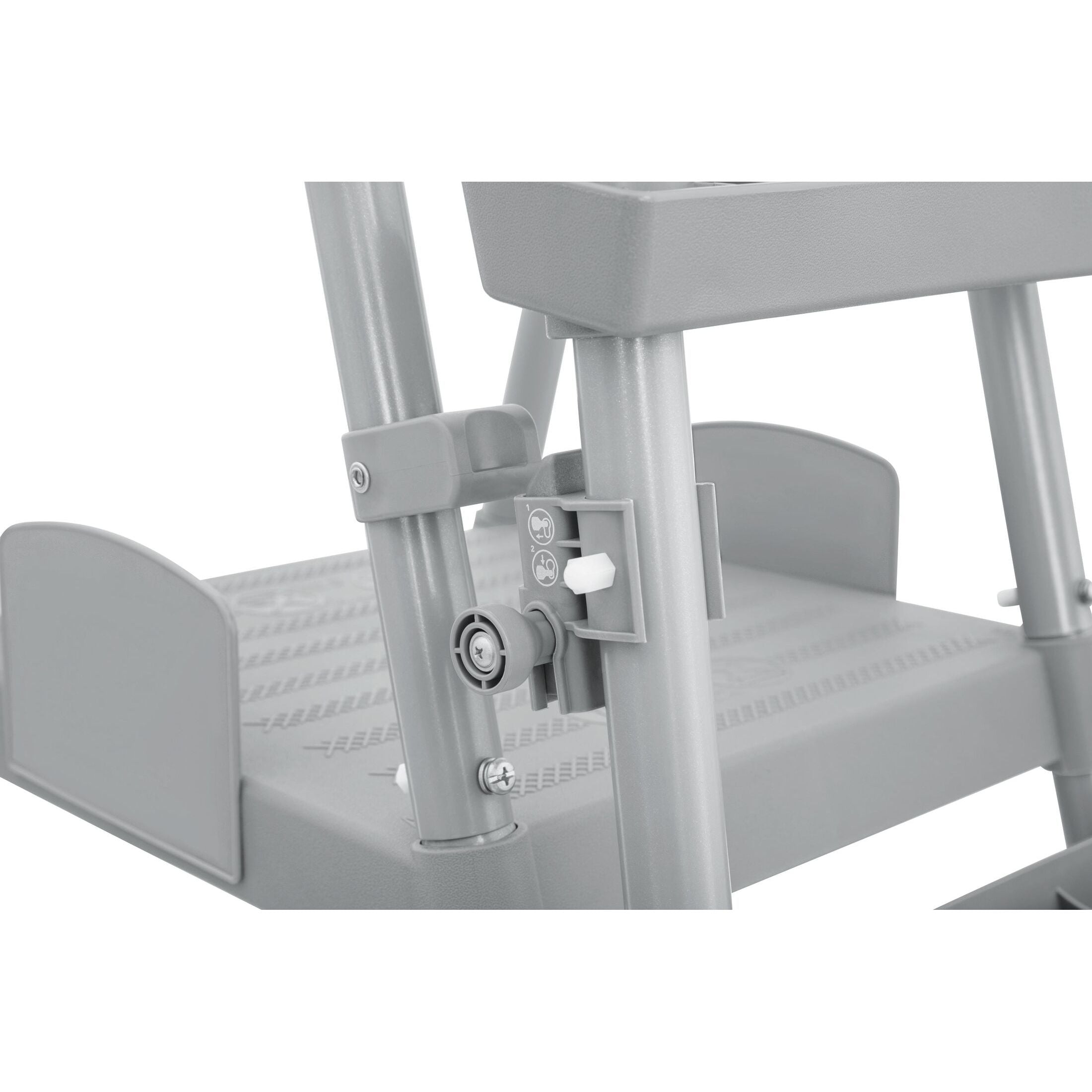 Scaletta di Sicurezza Piscina Bestway – Accesso stabile con gradini antiscivolo (107/122/132 cm)