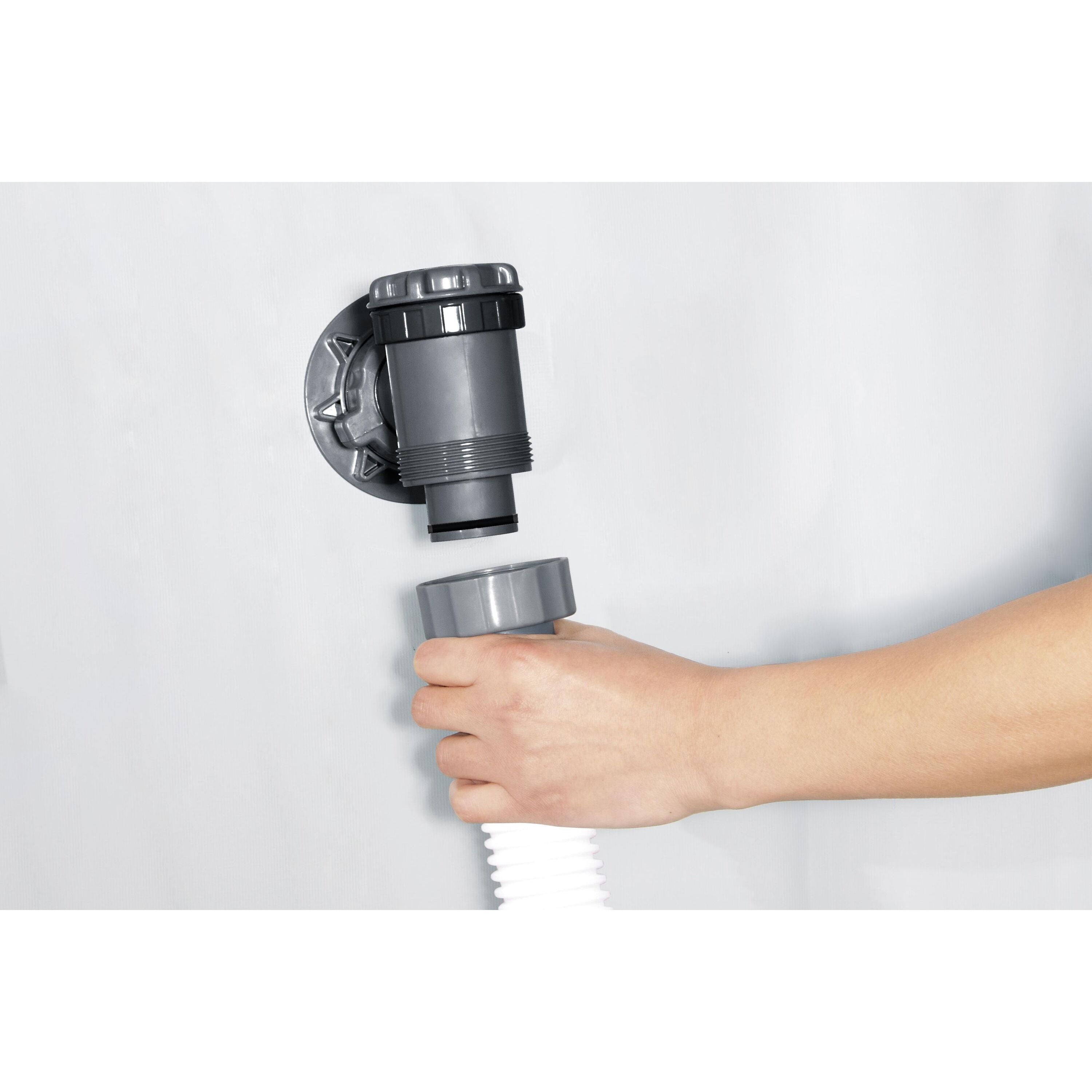 Bestway Tubo Da 3 Mt. E 38 Mm.Di Diametro, Adatto Per Pompe E Filtri A Sabbia Che Montano Tubi Da Mm. 38