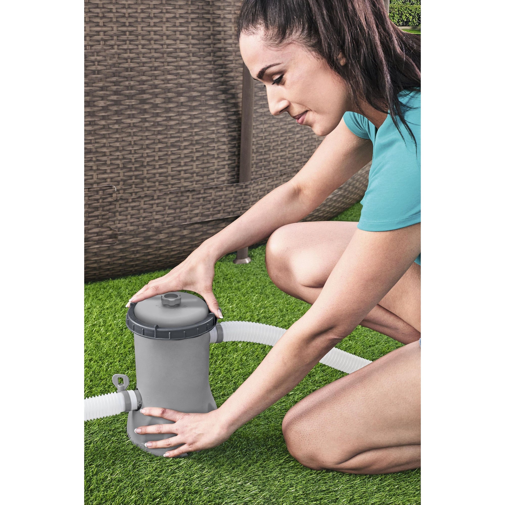 Bestway 58383 Pompa di Filtraggio a Cartuccia da 2.006 L/h