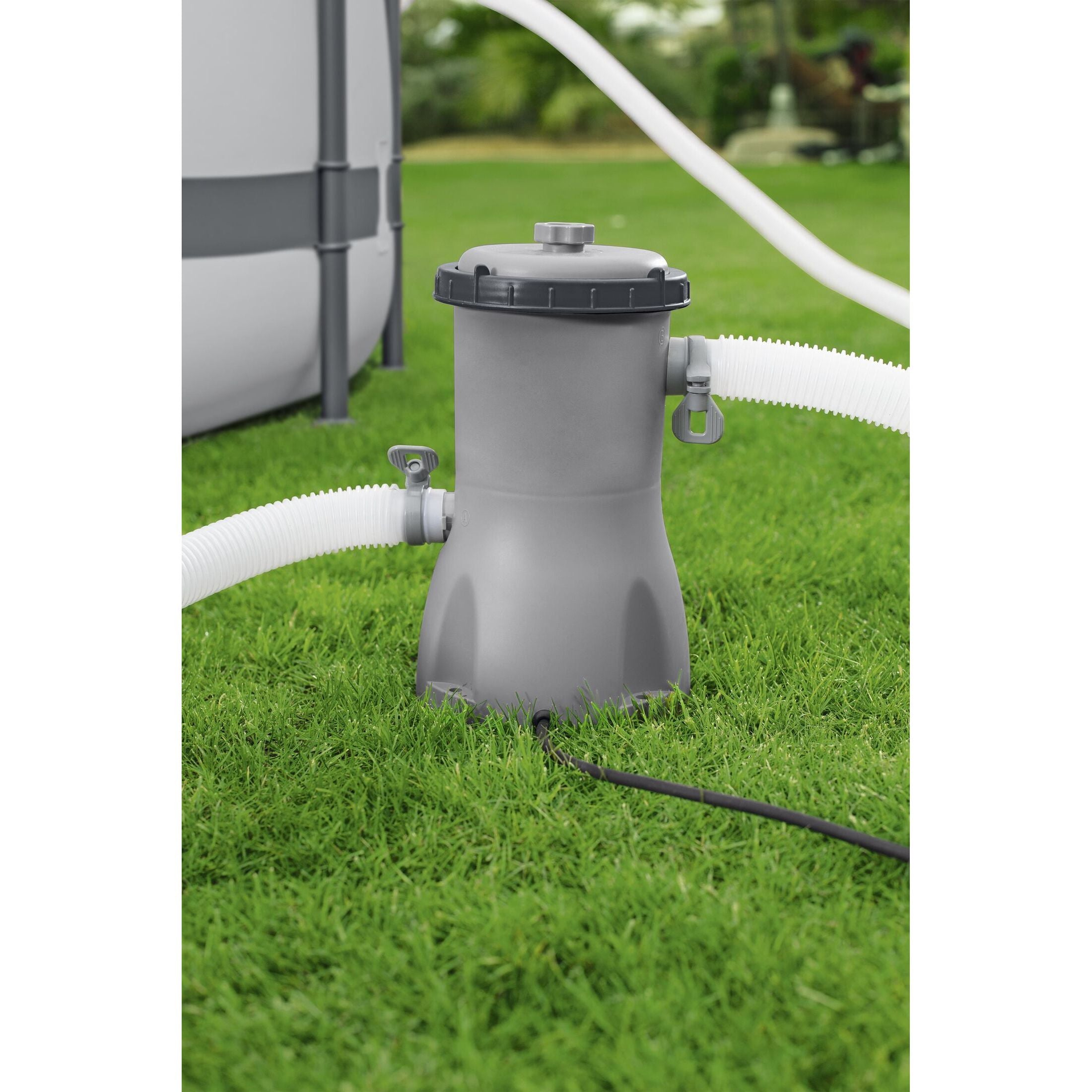 Bestway 58386 Pompa Filtro A Cartuccia Portata 3.028 L/h, Usa Cartuccia II 58094