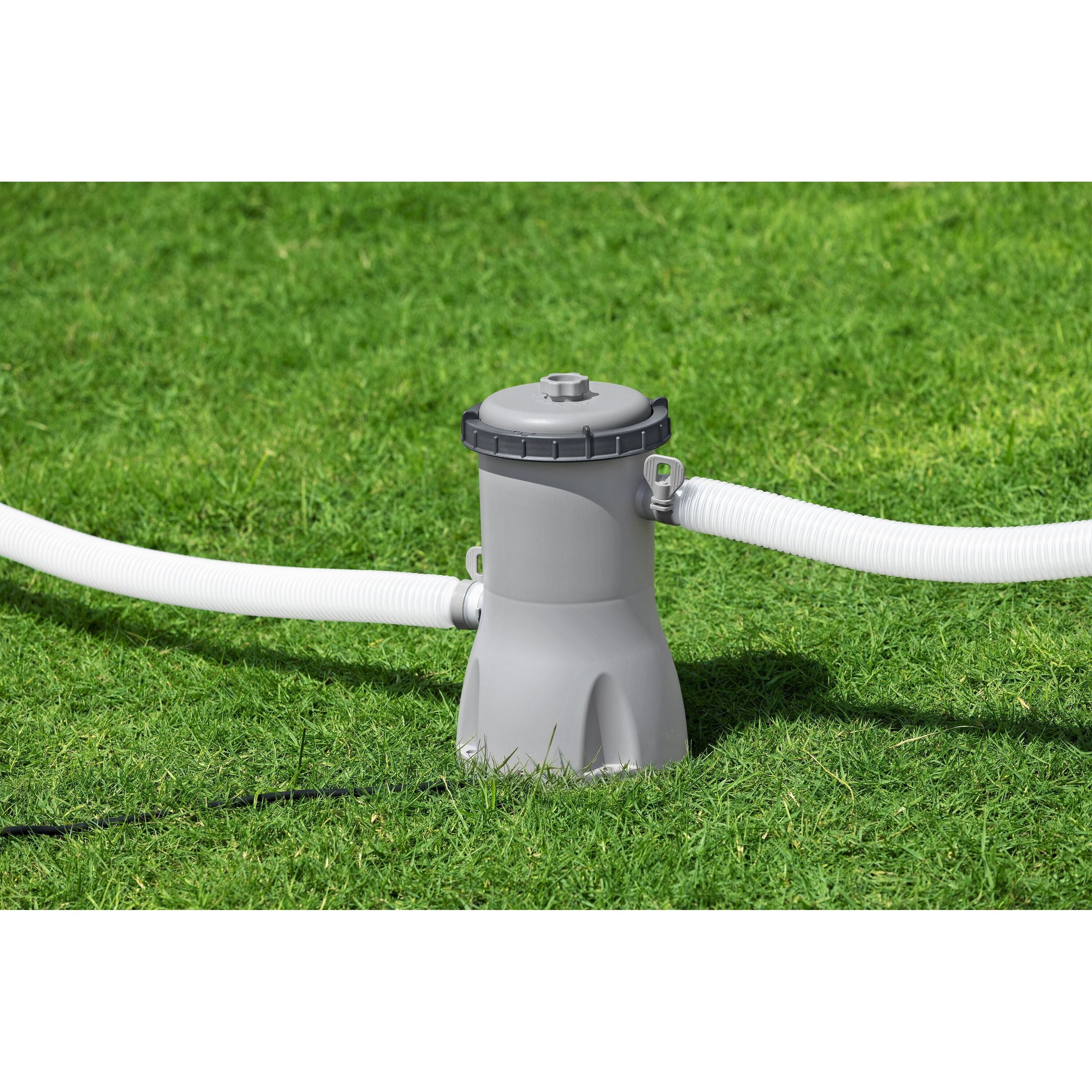 Bestway 58386 Pompa Filtro A Cartuccia Portata 3.028 L/h, Usa Cartuccia II 58094