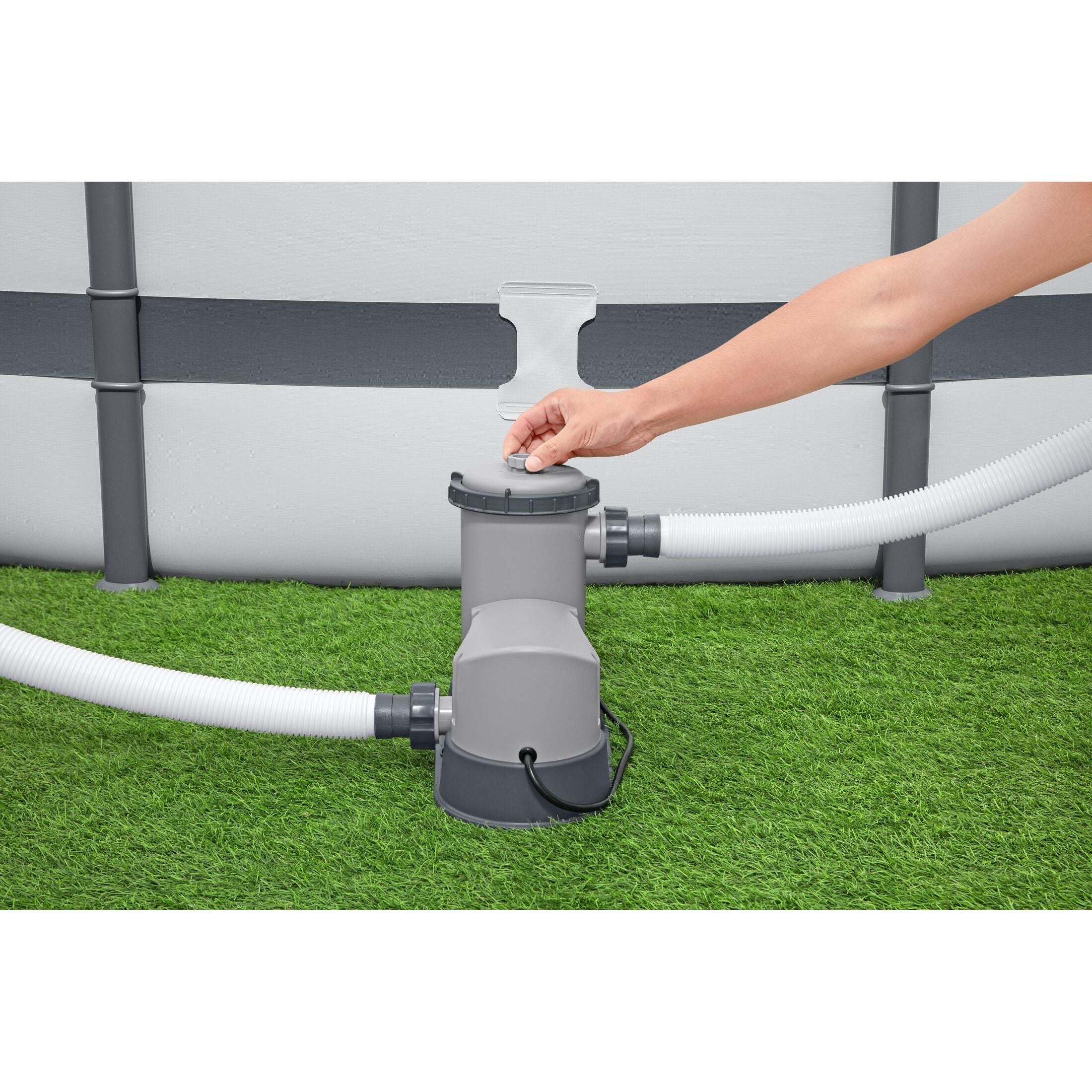 Bestway 58389 Pompa Filtro Per Piscine fuori Terra Portata 5.678 L/h