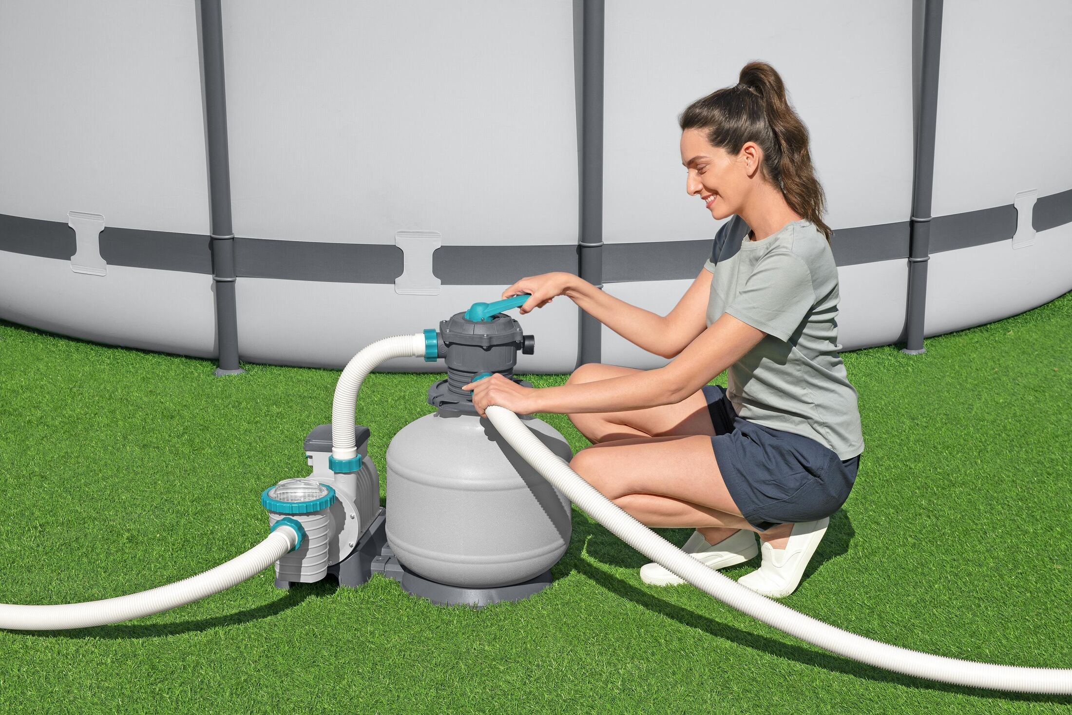 Bestway 58486 Filtro A Sabbia Flowclear Filtraggio Da 11.355 L/h