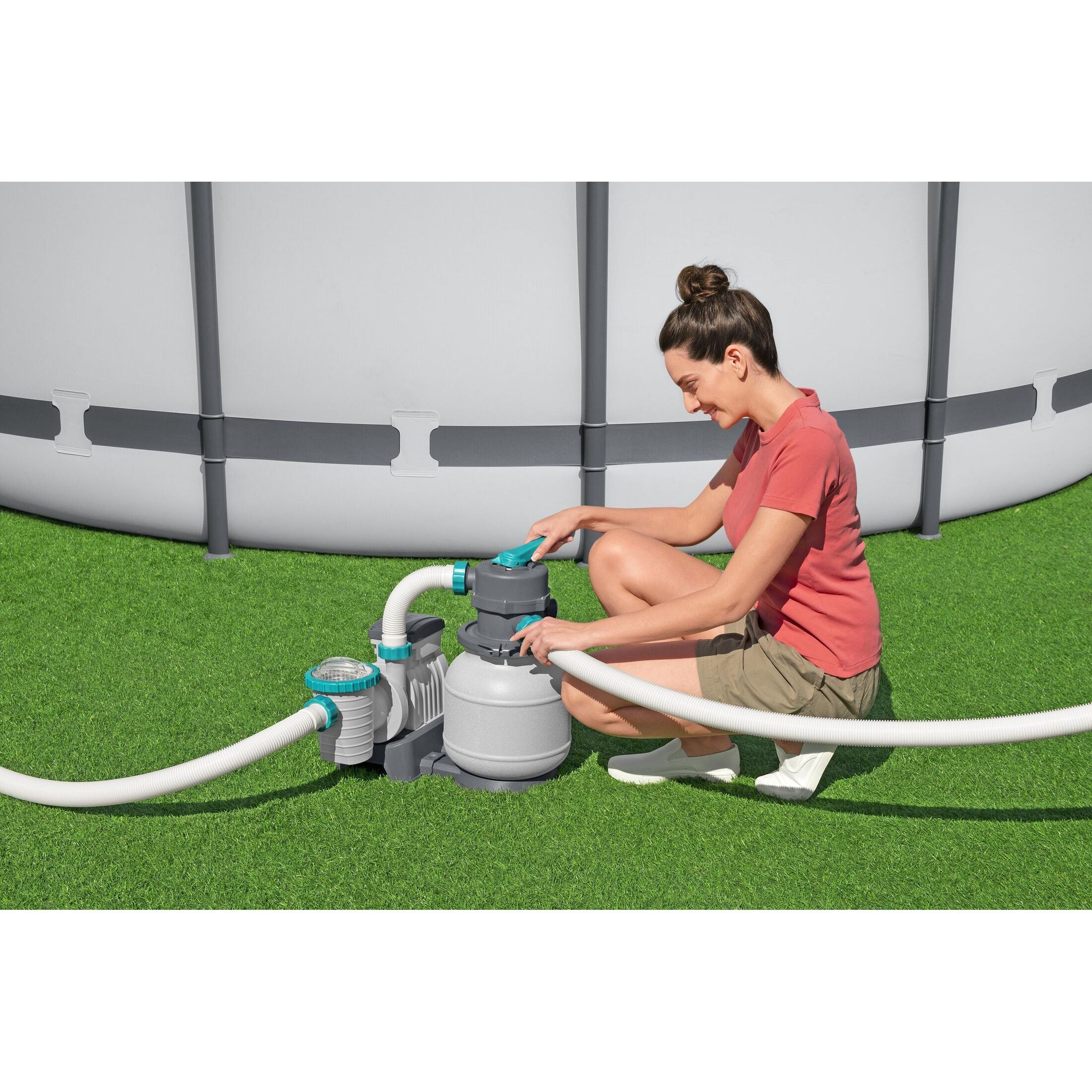 Bestway 58497 Filtro A Sabbia Flowclear Filtraggio Da 5.678 L/h