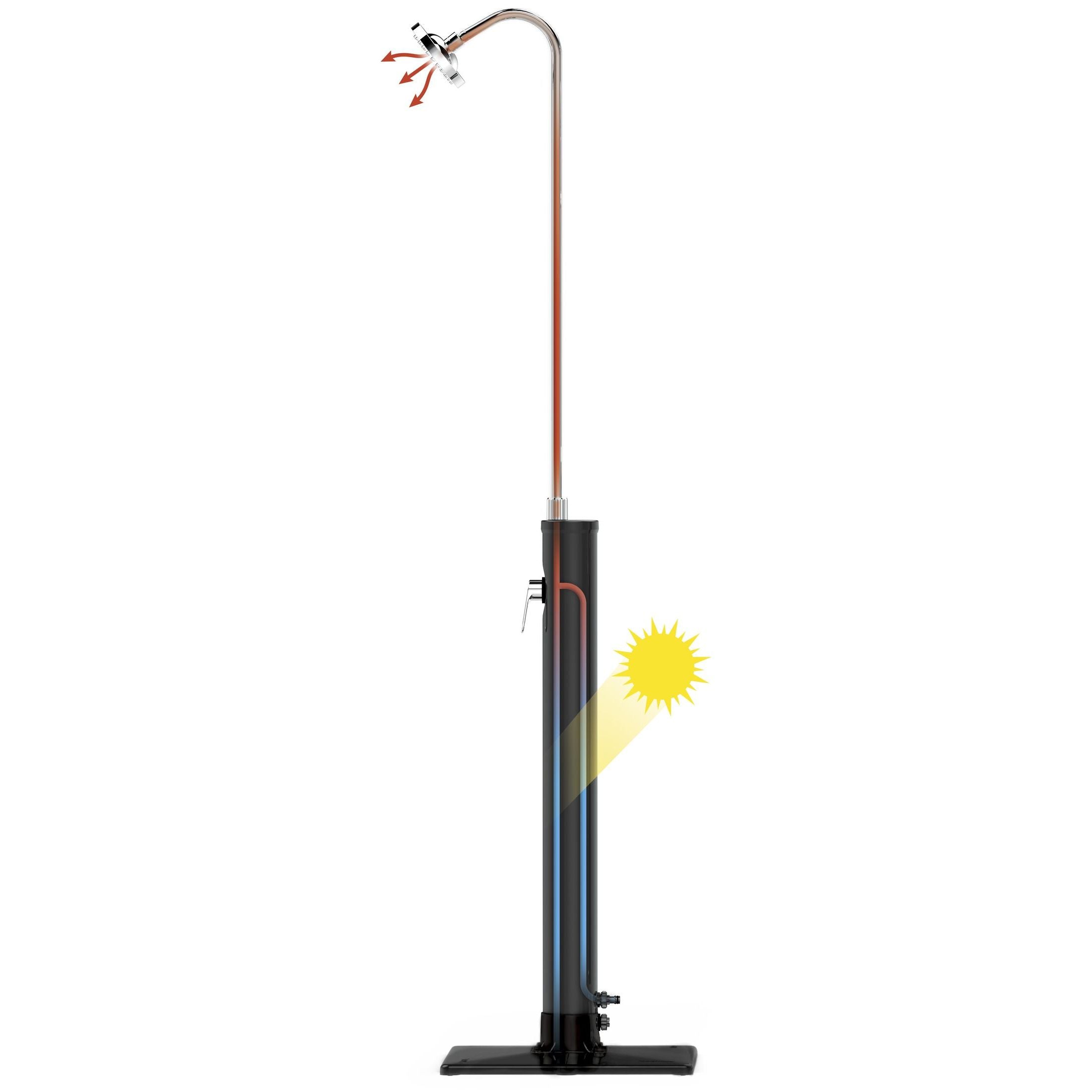 Bestway Doccia Solare Da Giardino Flowclear Serbatoio 8 Litri