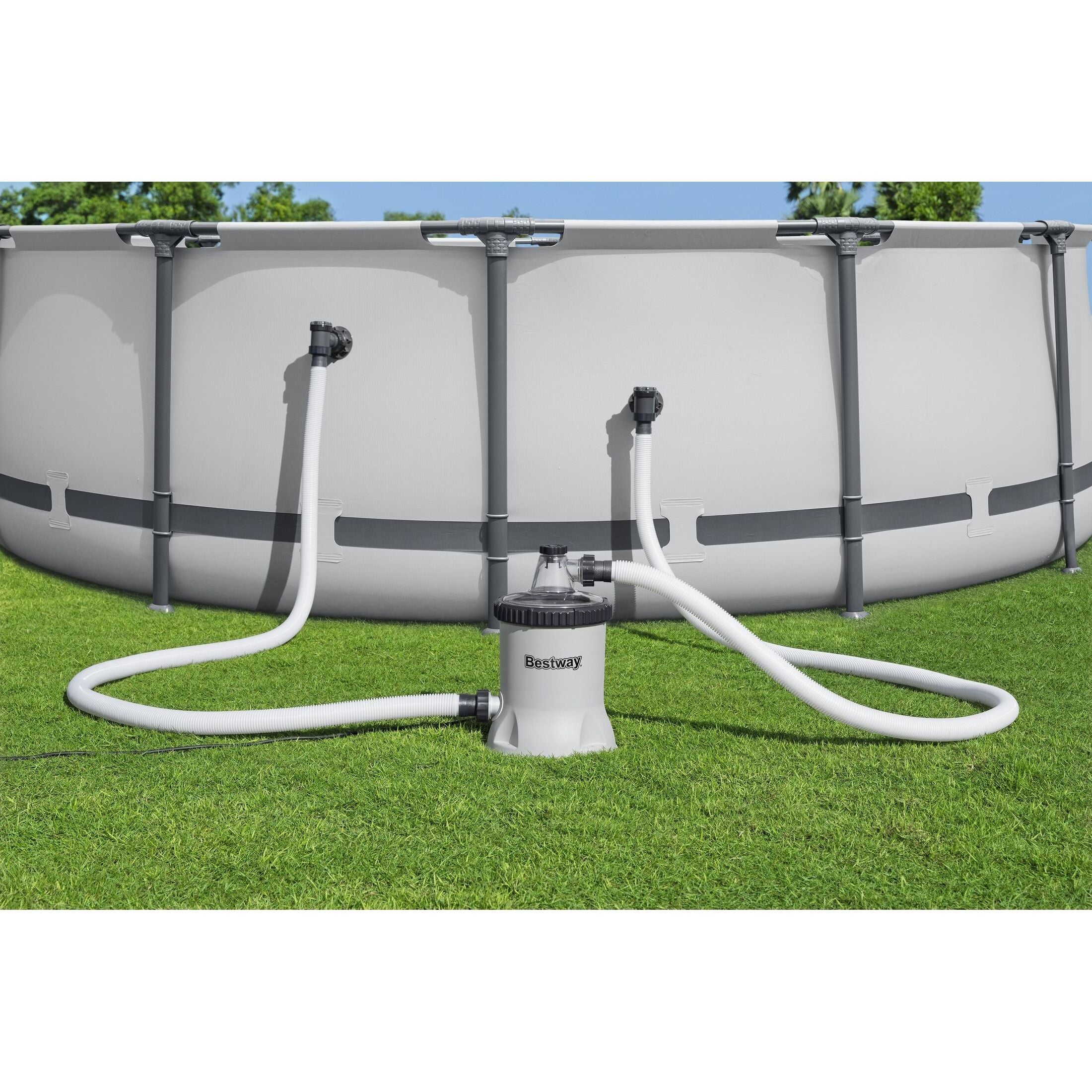 Bestway 58870 – Pompa Filtro Polysphere 5678 L/h per Piscine Fuori Terra
