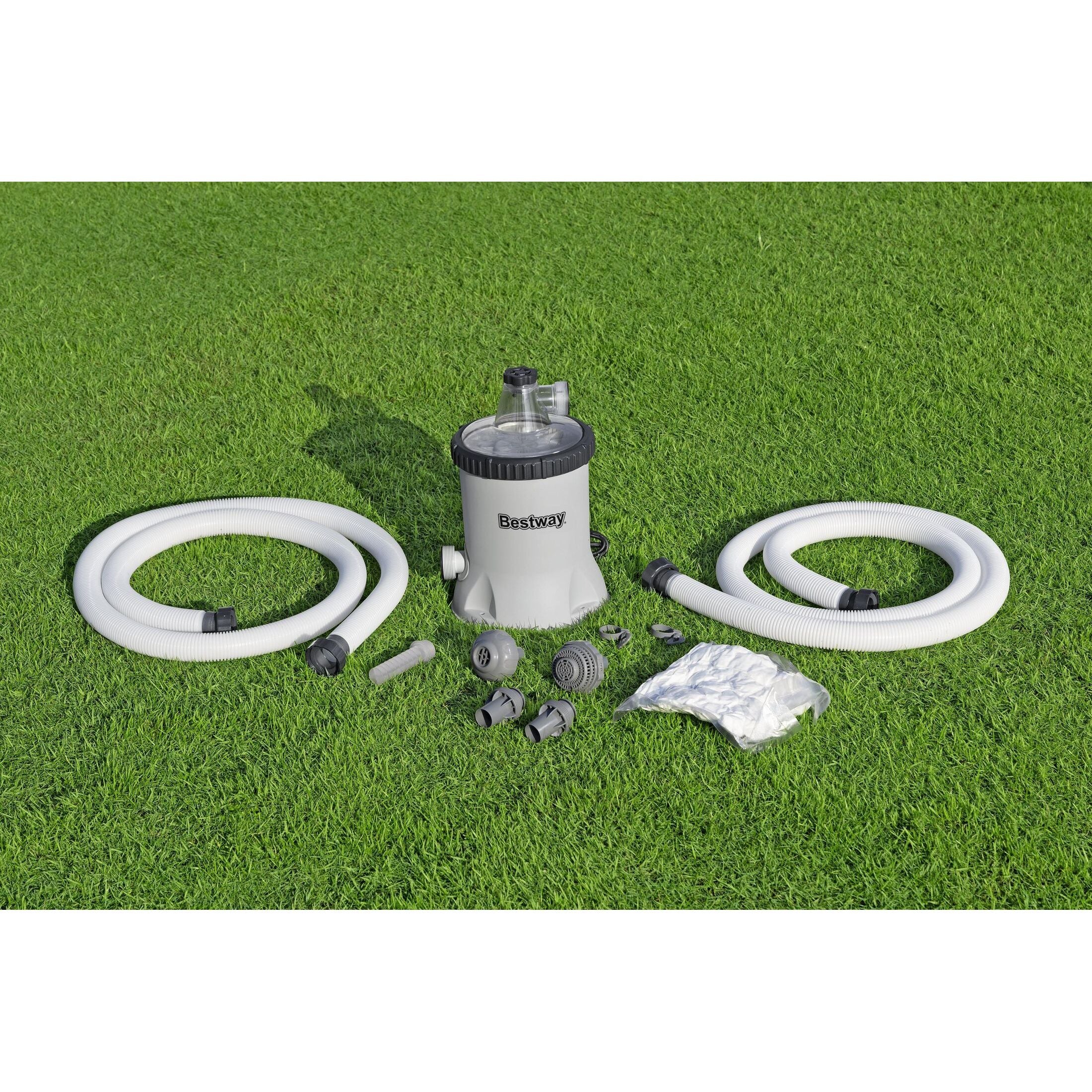 Bestway 58870 – Pompa Filtro Polysphere 5678 L/h per Piscine Fuori Terra