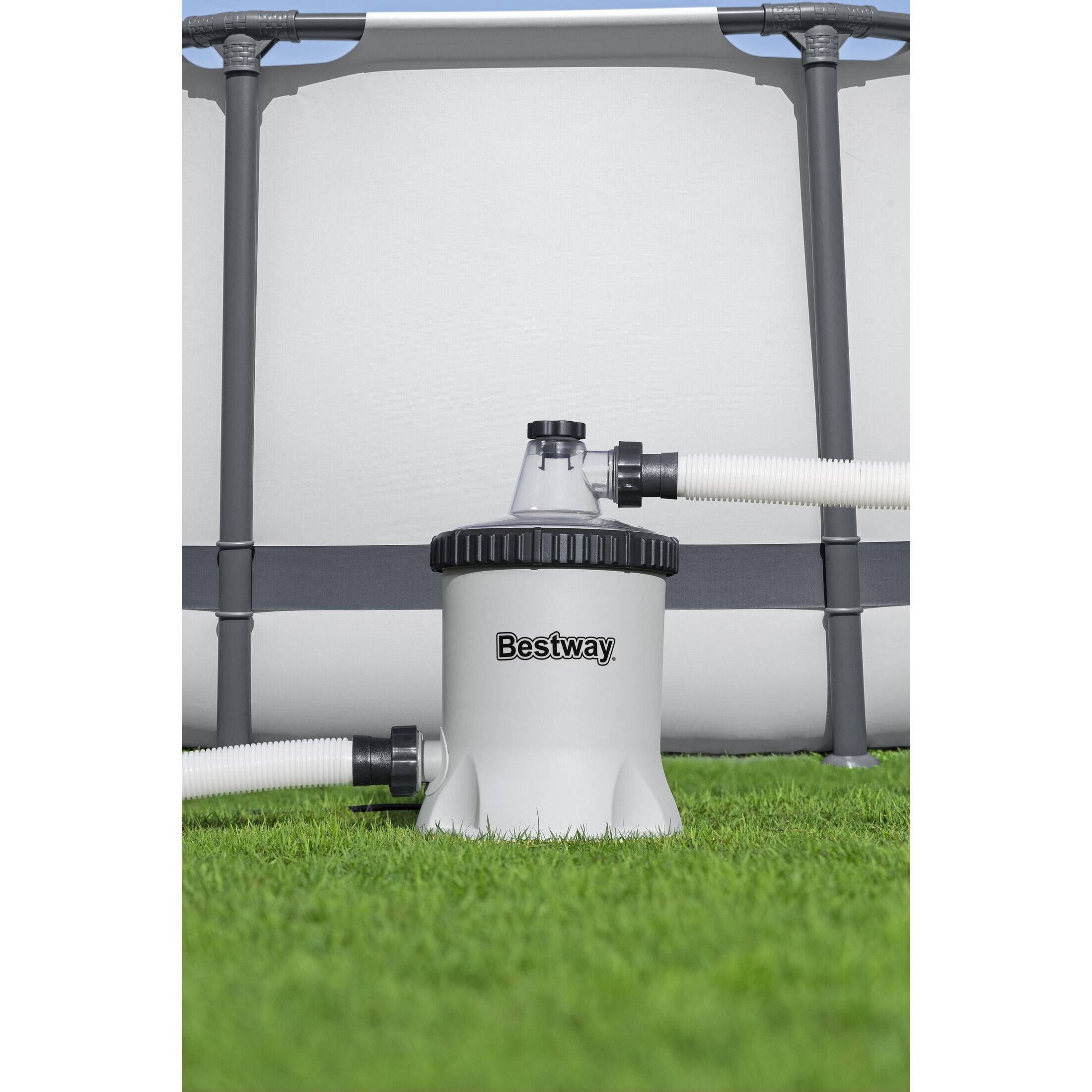 Bestway 58870 – Pompa Filtro Polysphere 5678 L/h per Piscine Fuori Terra