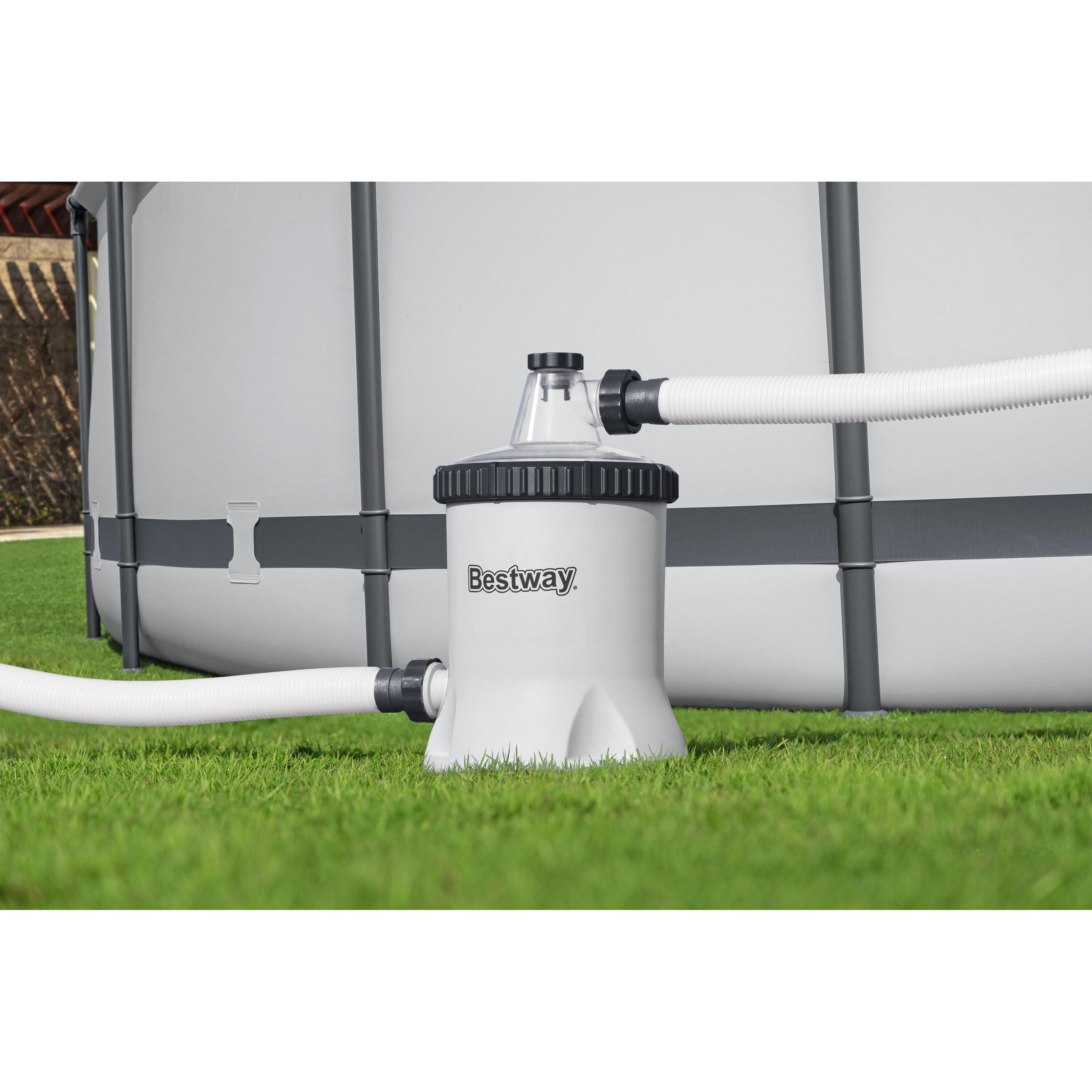 Bestway 58870 – Pompa Filtro Polysphere 5678 L/h per Piscine Fuori Terra