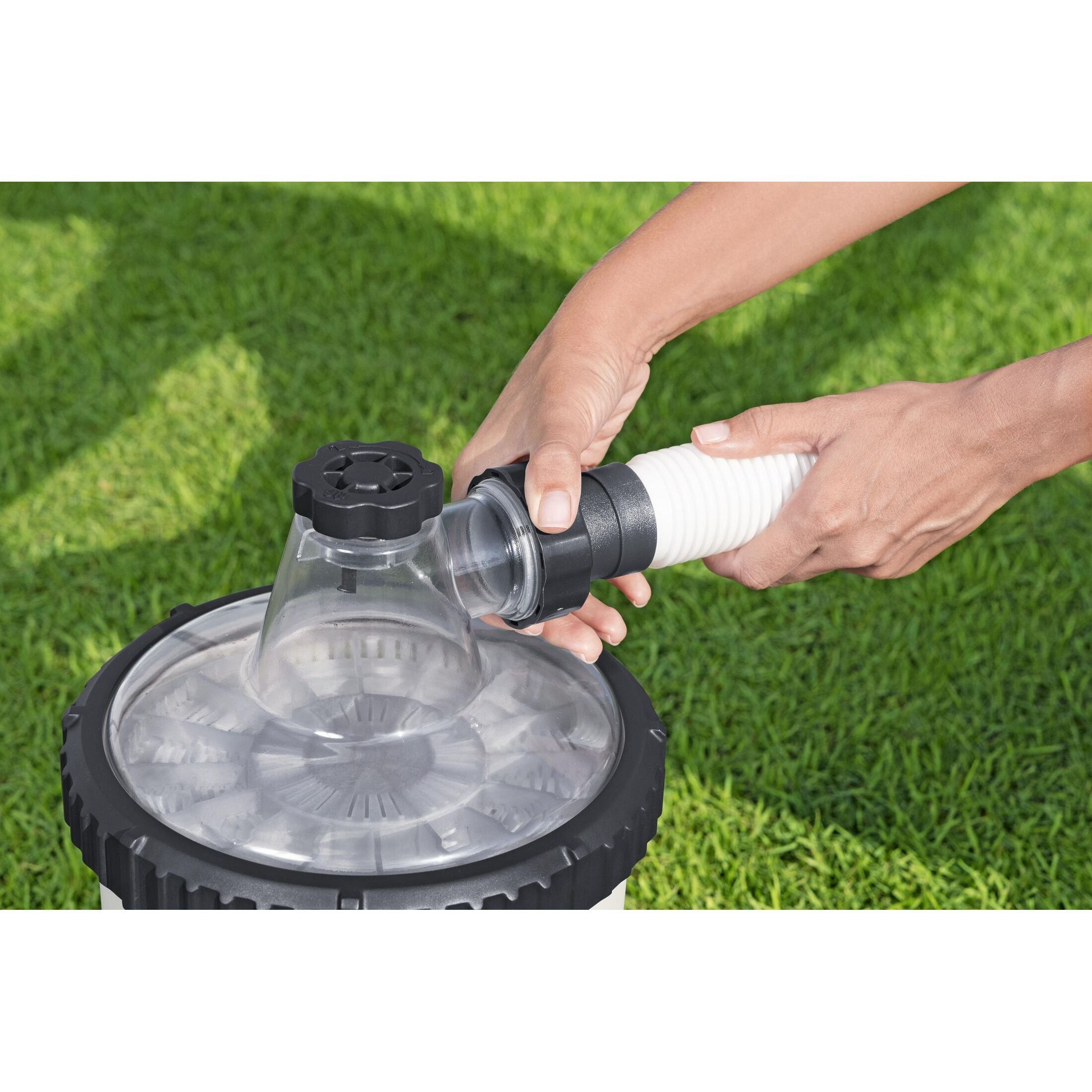 Bestway 58870 – Pompa Filtro Polysphere 5678 L/h per Piscine Fuori Terra