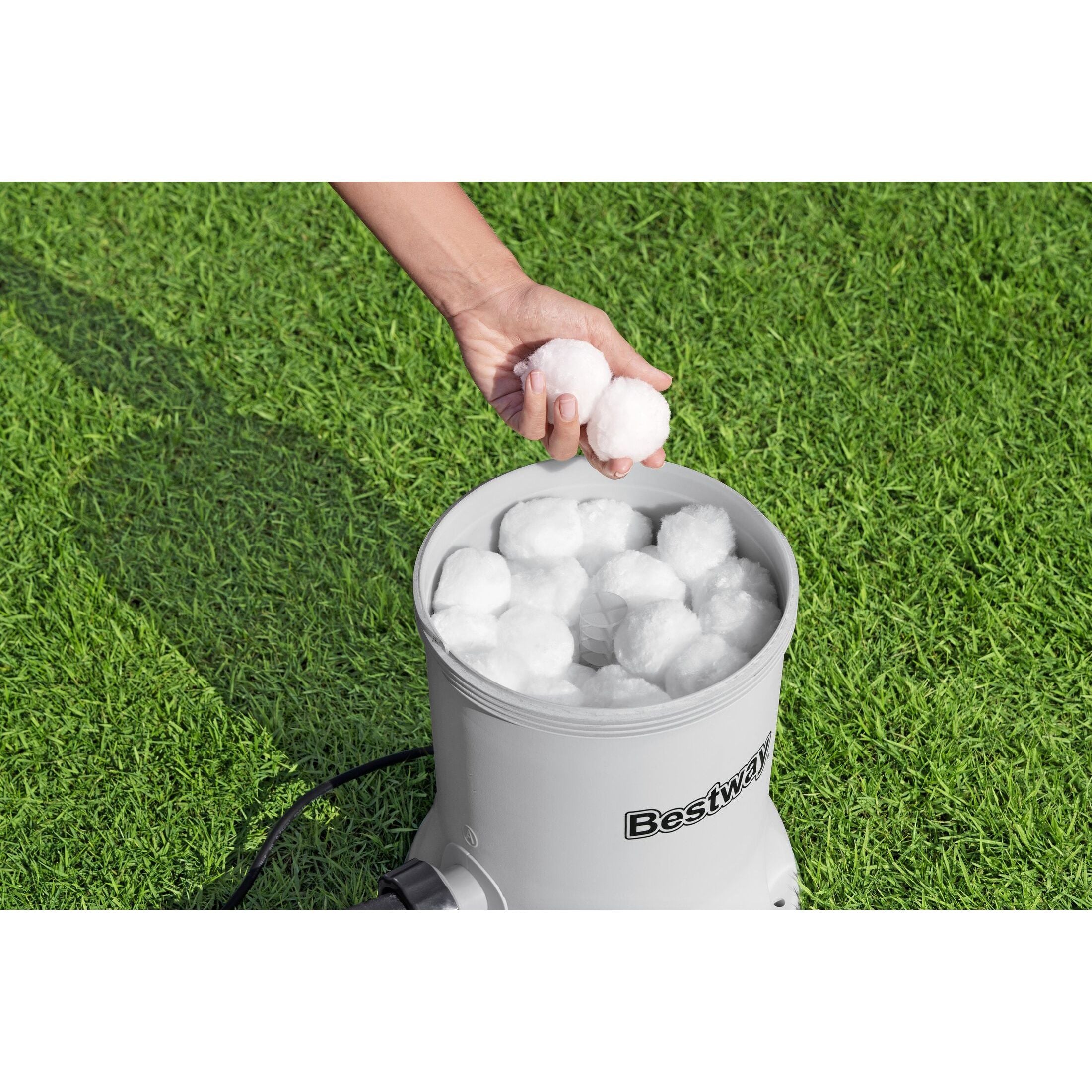 Bestway 58870 – Pompa Filtro Polysphere 5678 L/h per Piscine Fuori Terra