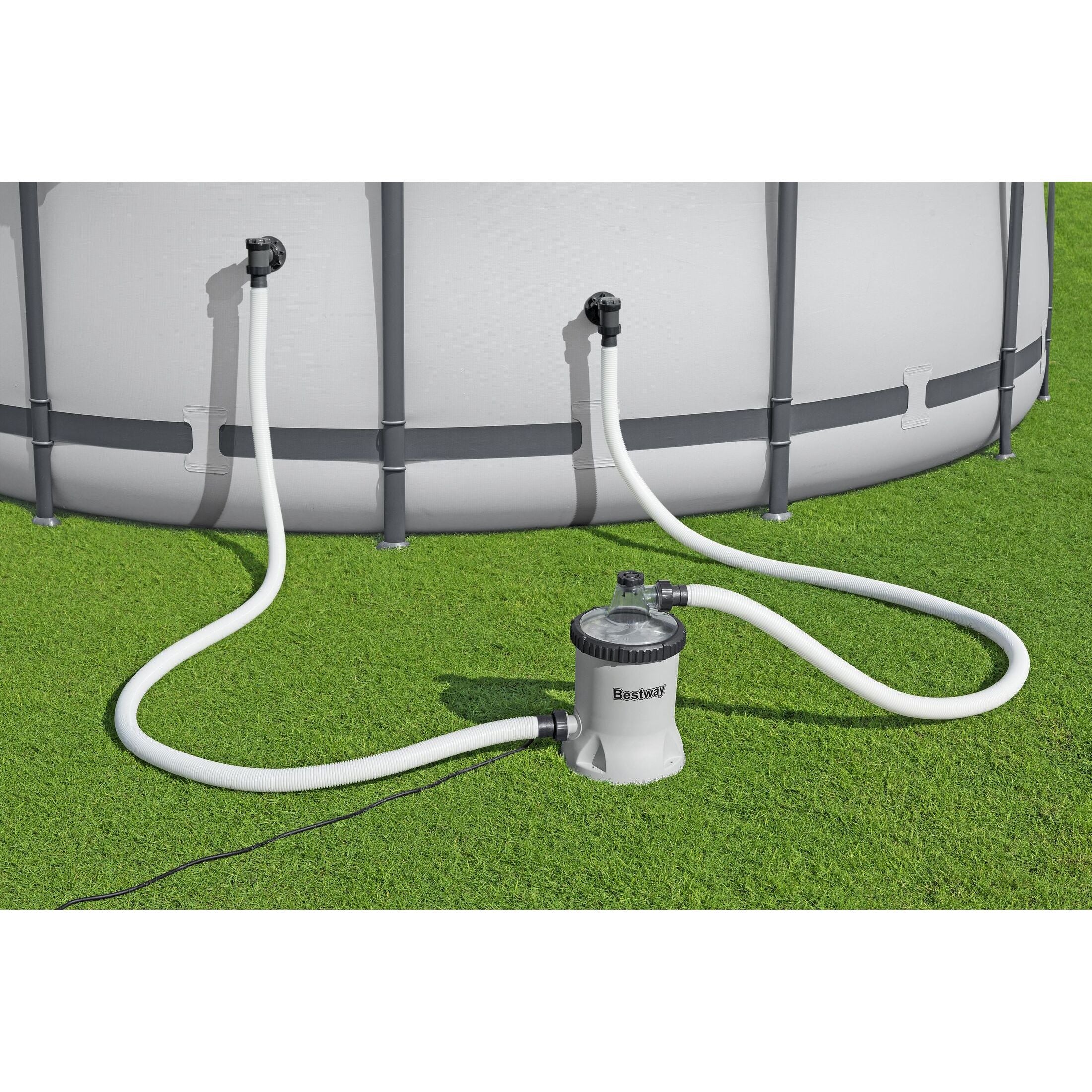 Bestway 58870 – Pompa Filtro Polysphere 5678 L/h per Piscine Fuori Terra
