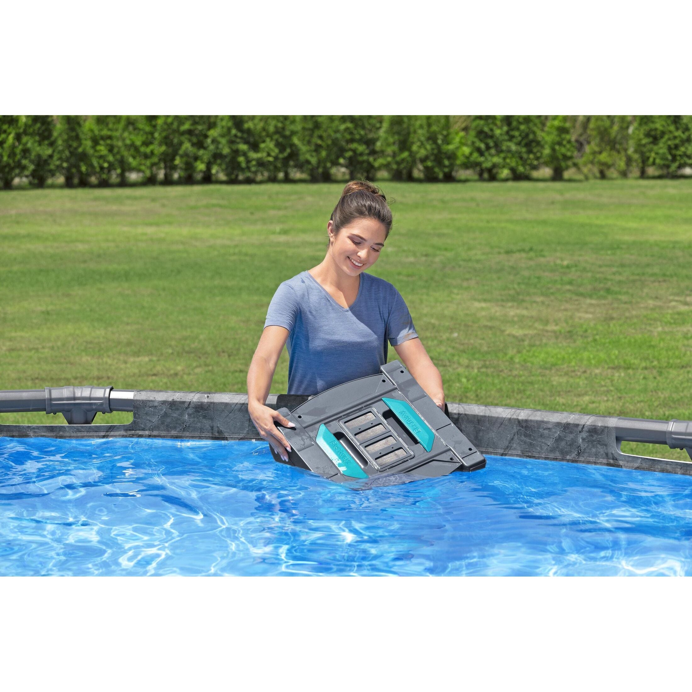Bestway AquaTronix Pro G300 – Robot Pulitore Piscina 2in1 Aspiratore + Skimmer