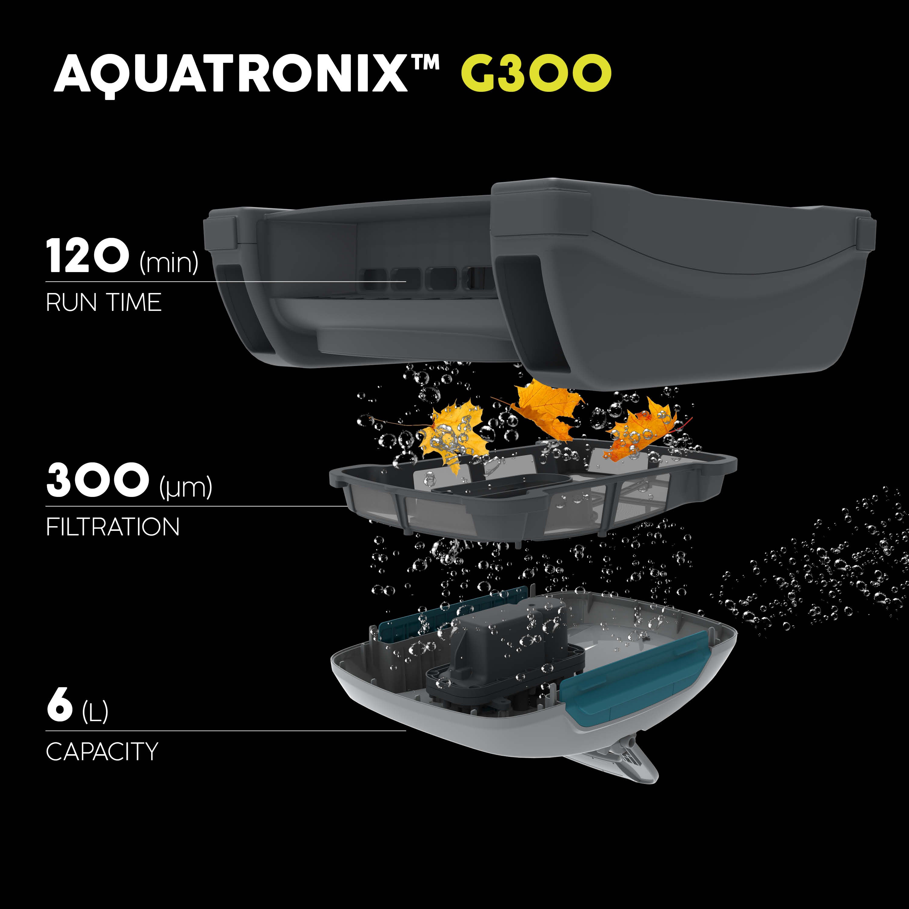 Bestway AquaTronix Pro G300 – Robot Pulitore Piscina 2in1 Aspiratore + Skimmer