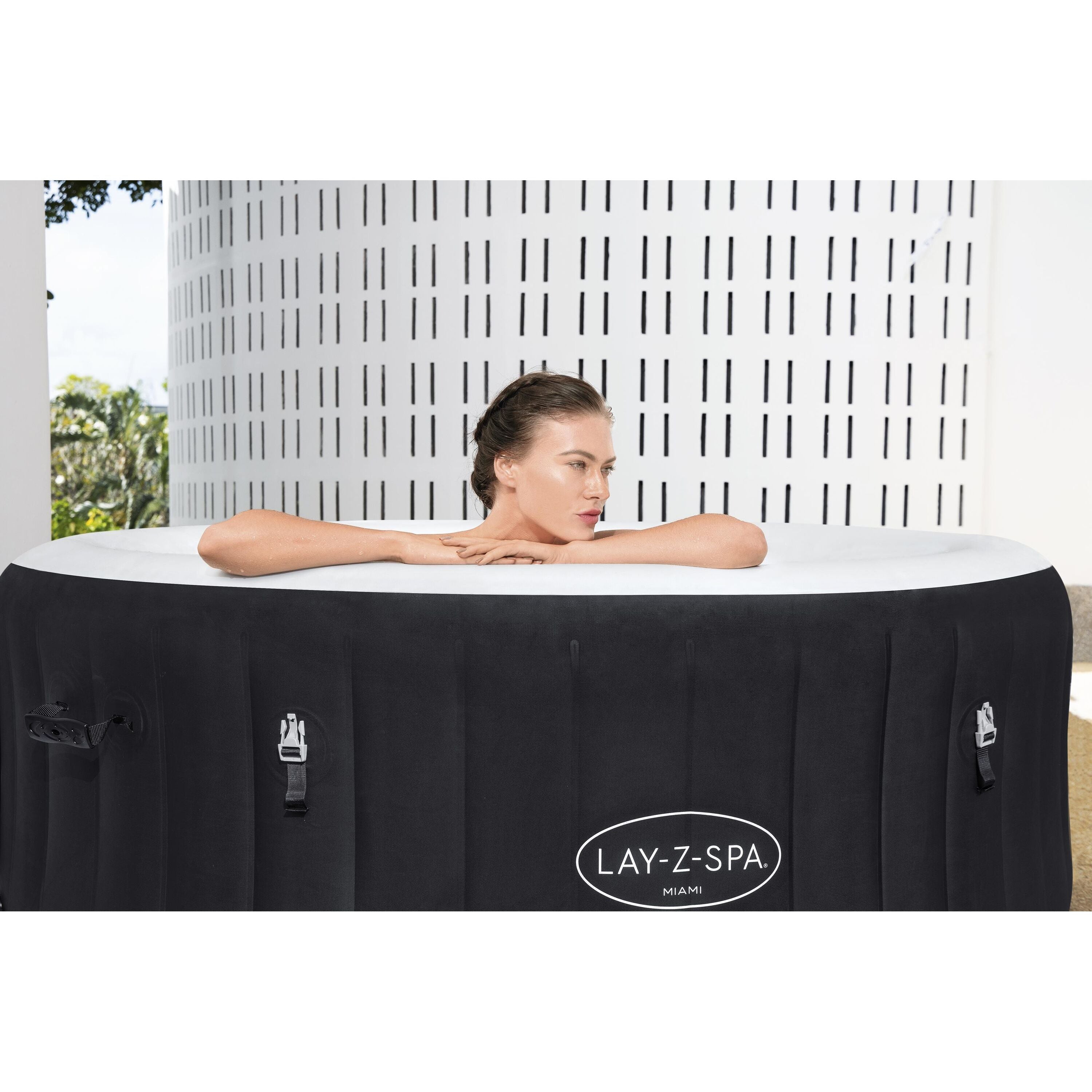 Bestway Lay-Z-Spa Miami AirJet – Idromassaggio gonfiabile 2–4 persone